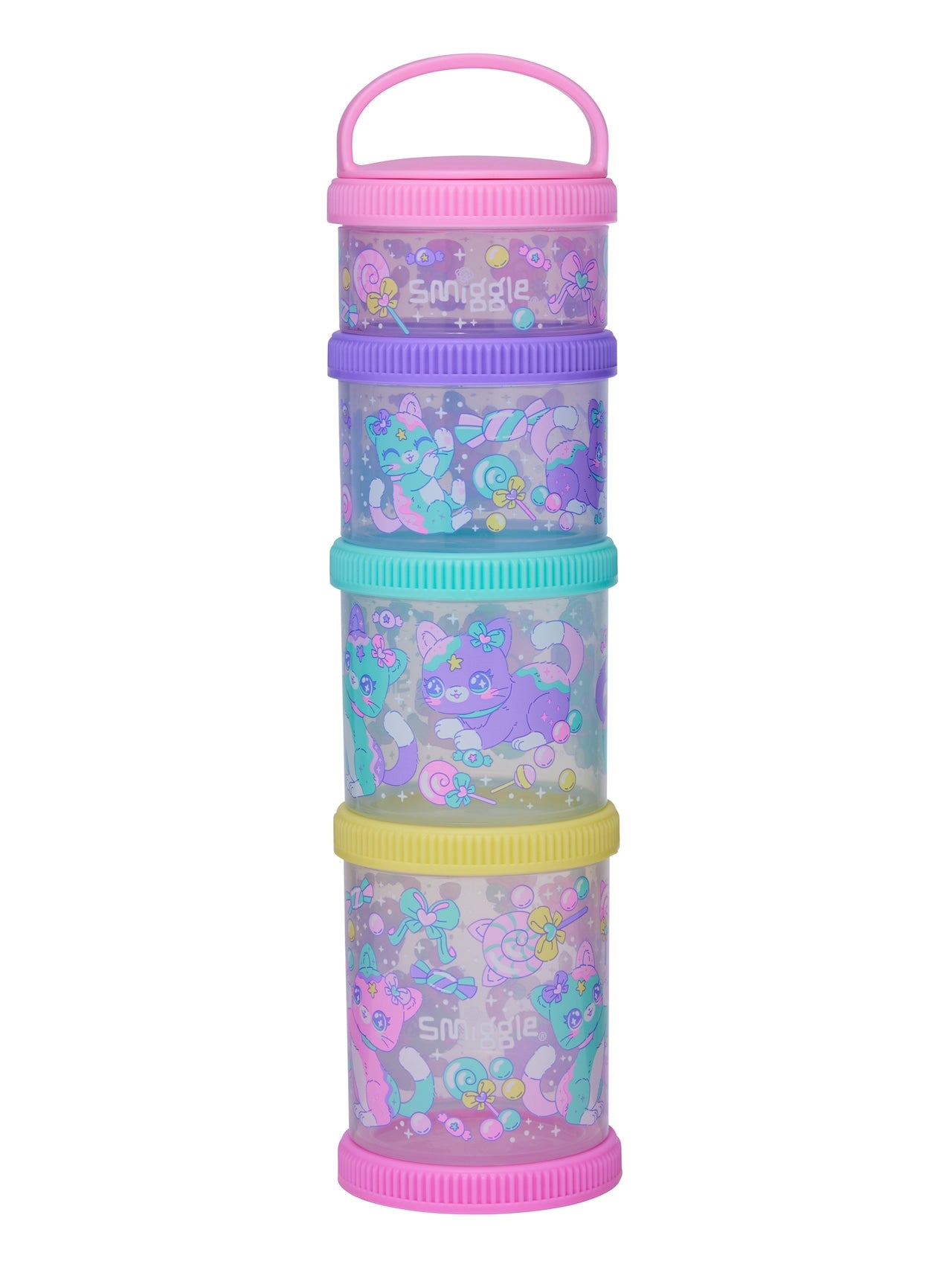 Adventurous Snack & Stack Containers X4
