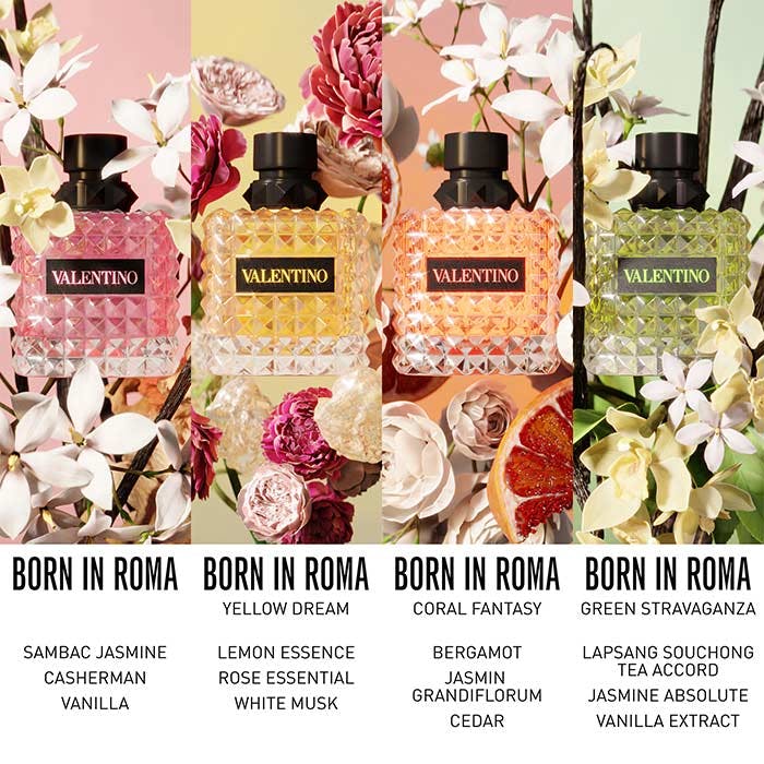 BORN IN ROMA DONNA
Eau De Parfum