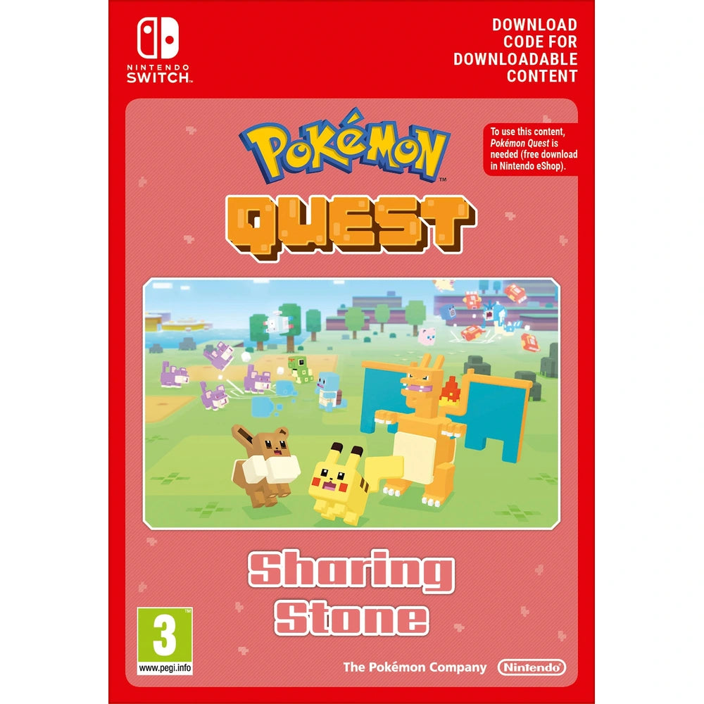 Pokémon Quest Sharing Stone Digital Download