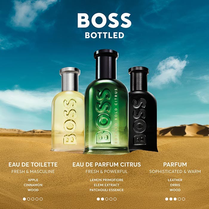 BOSS BOTTLED
Bold Citrus Eau De Parfum 50ml