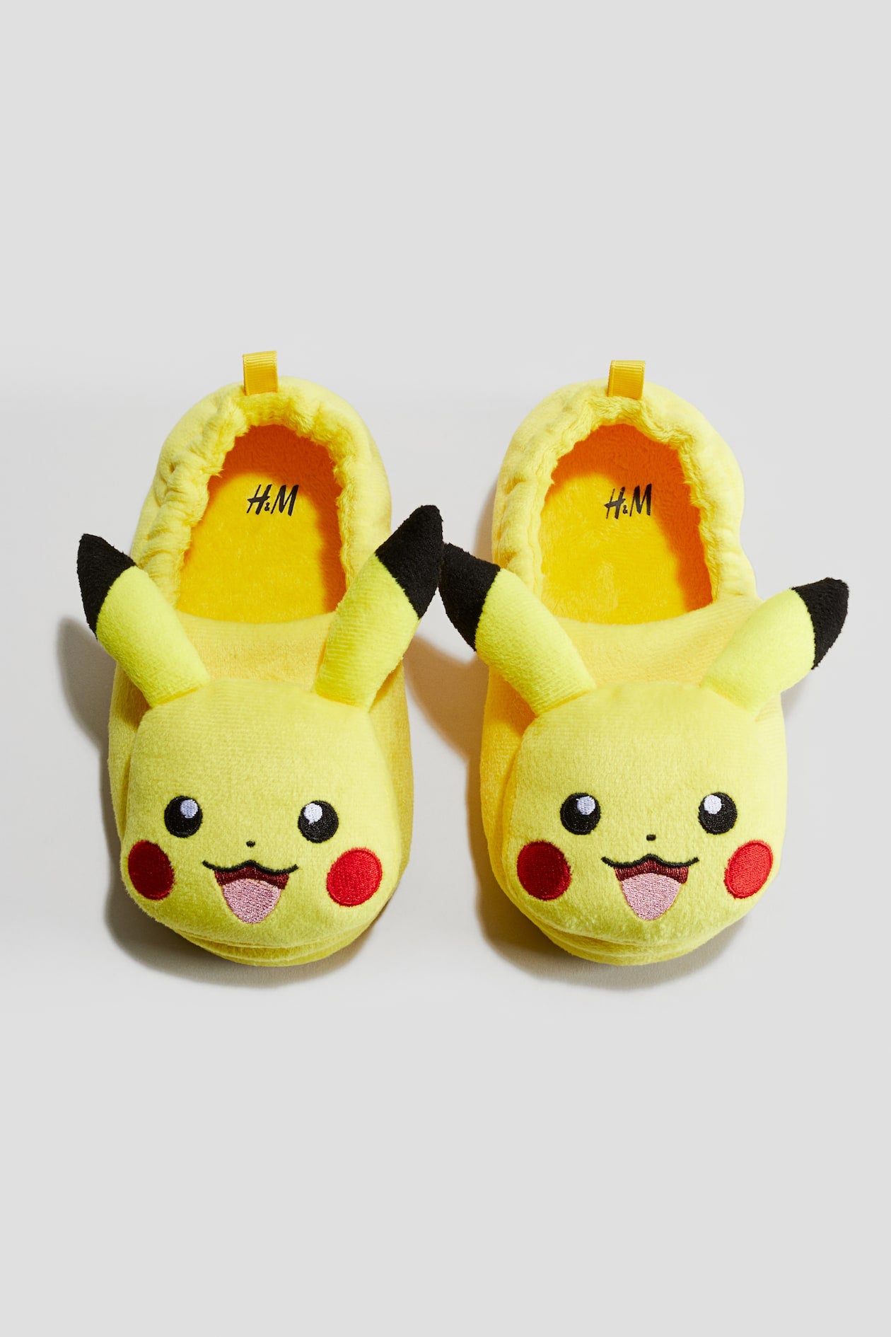 Soft appliquéd slippers