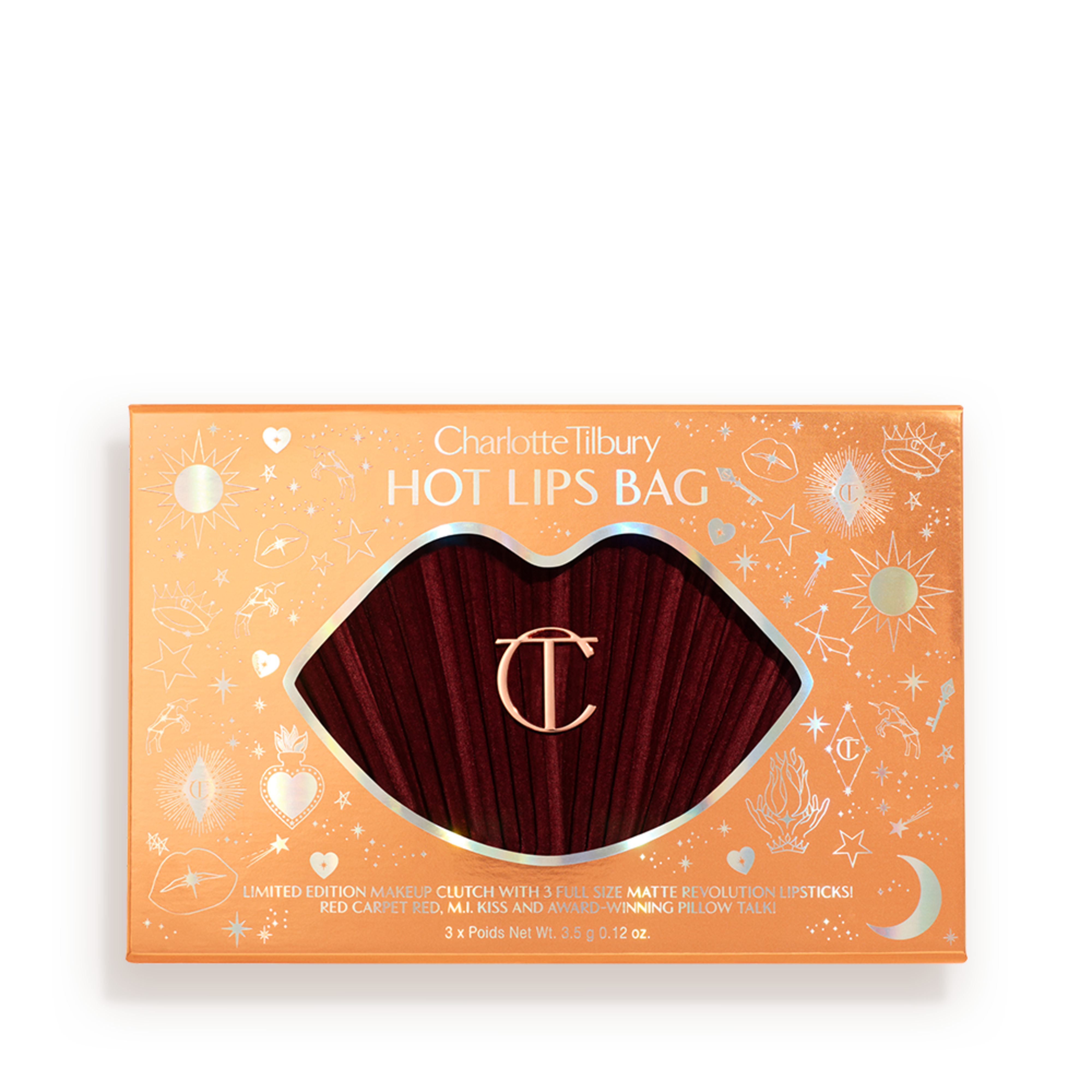 HOT LIPS BAG (MAKEUP BAG & LIP KIT)