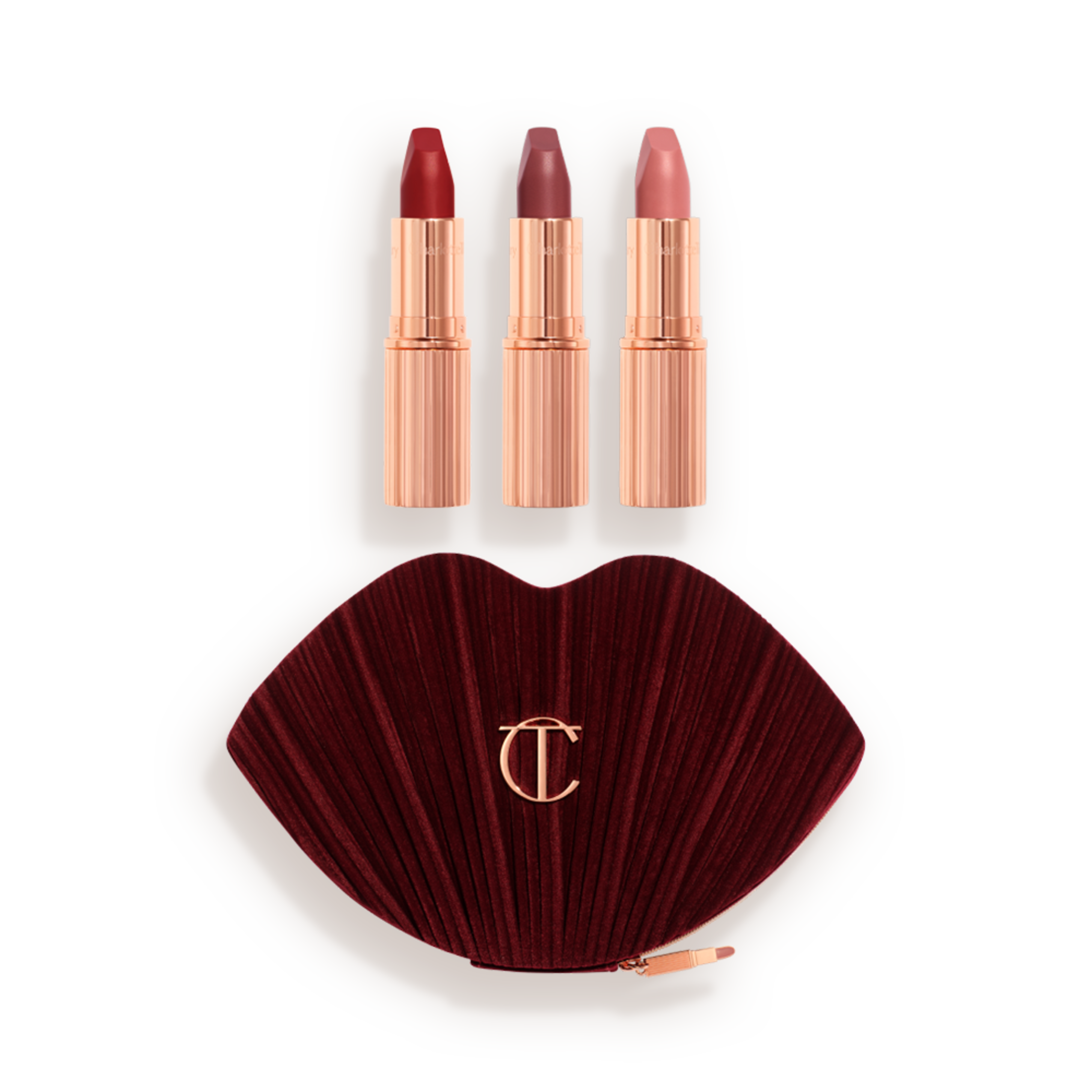HOT LIPS BAG (MAKEUP BAG & LIP KIT)