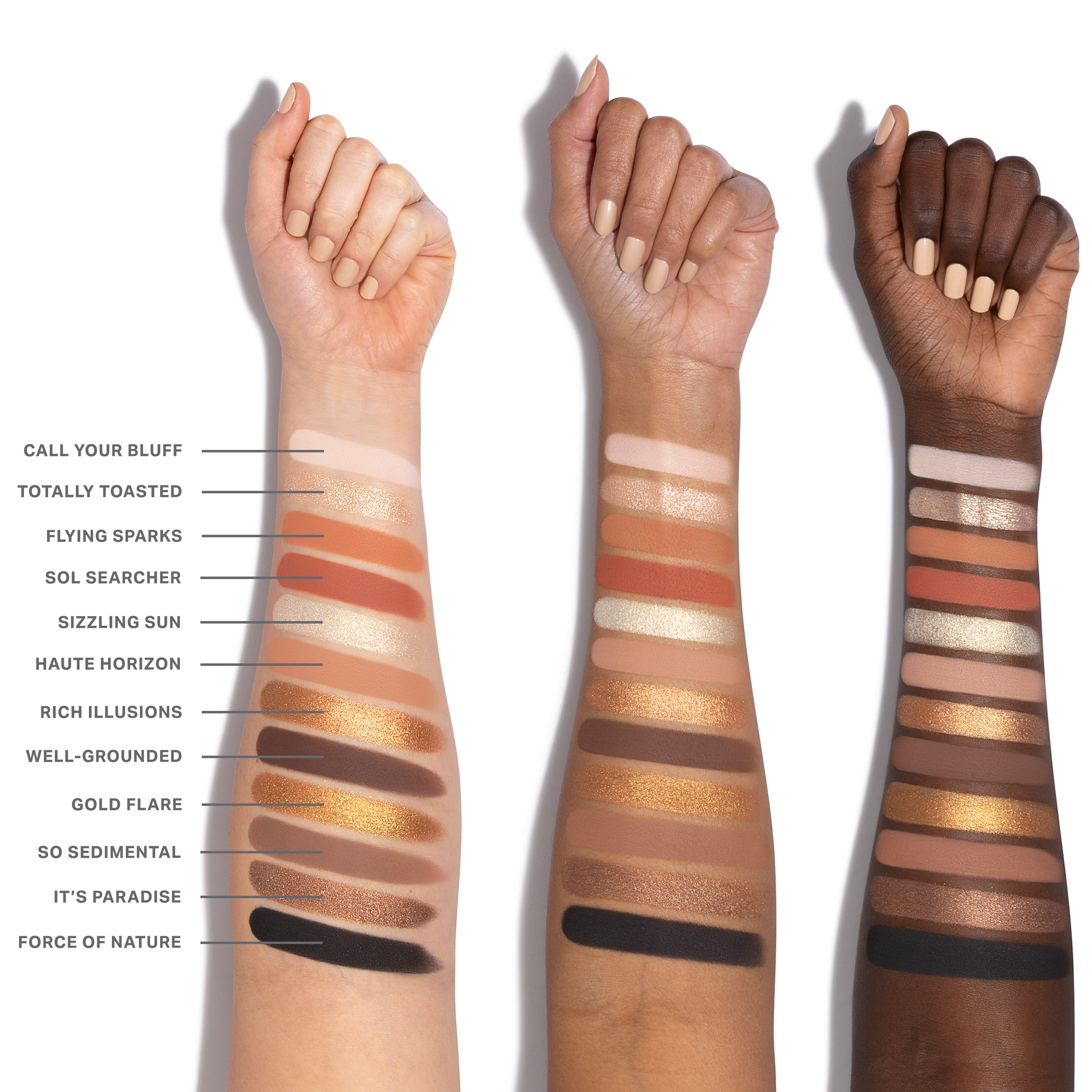 Flickering Sands 12 Pan Eyeshadow Palette