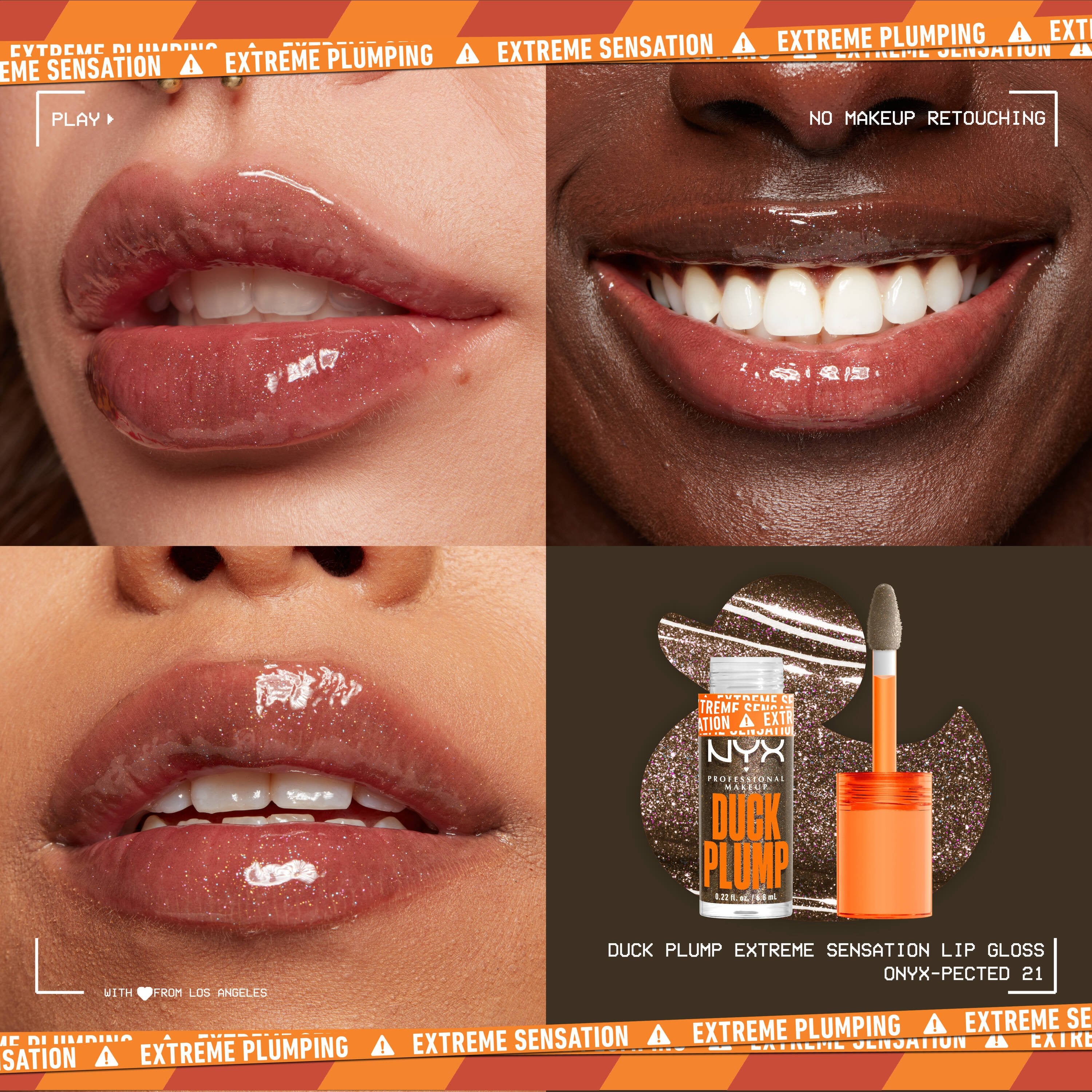 Duck Plump Lip Clear Plumping Gloss