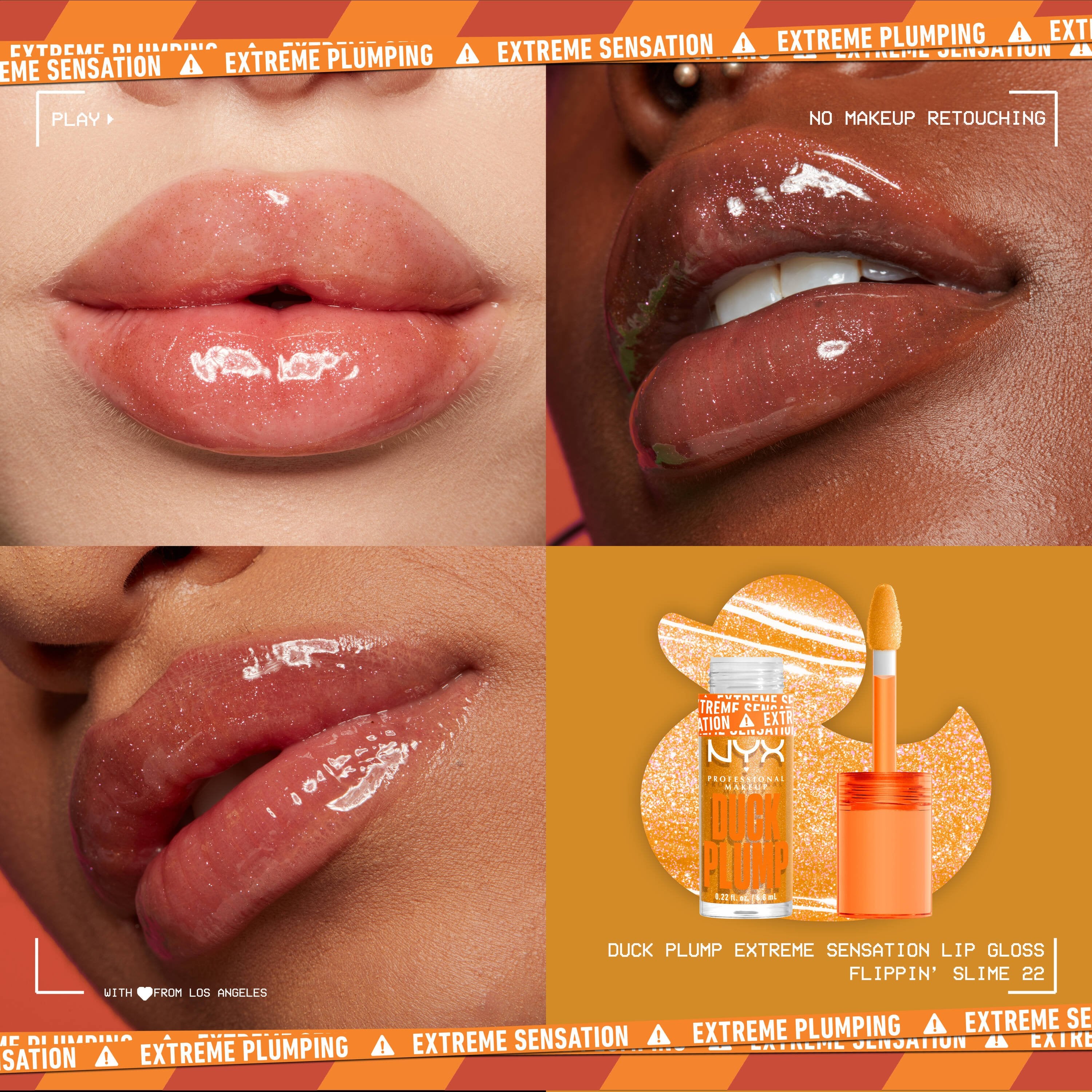 Duck Plump Lip Clear Plumping Gloss