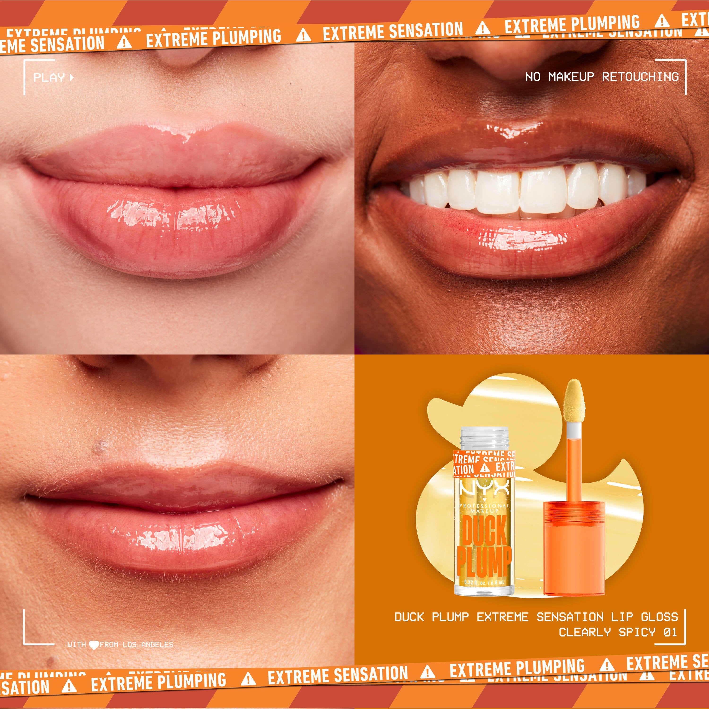 Duck Plump Lip Clear Plumping Gloss