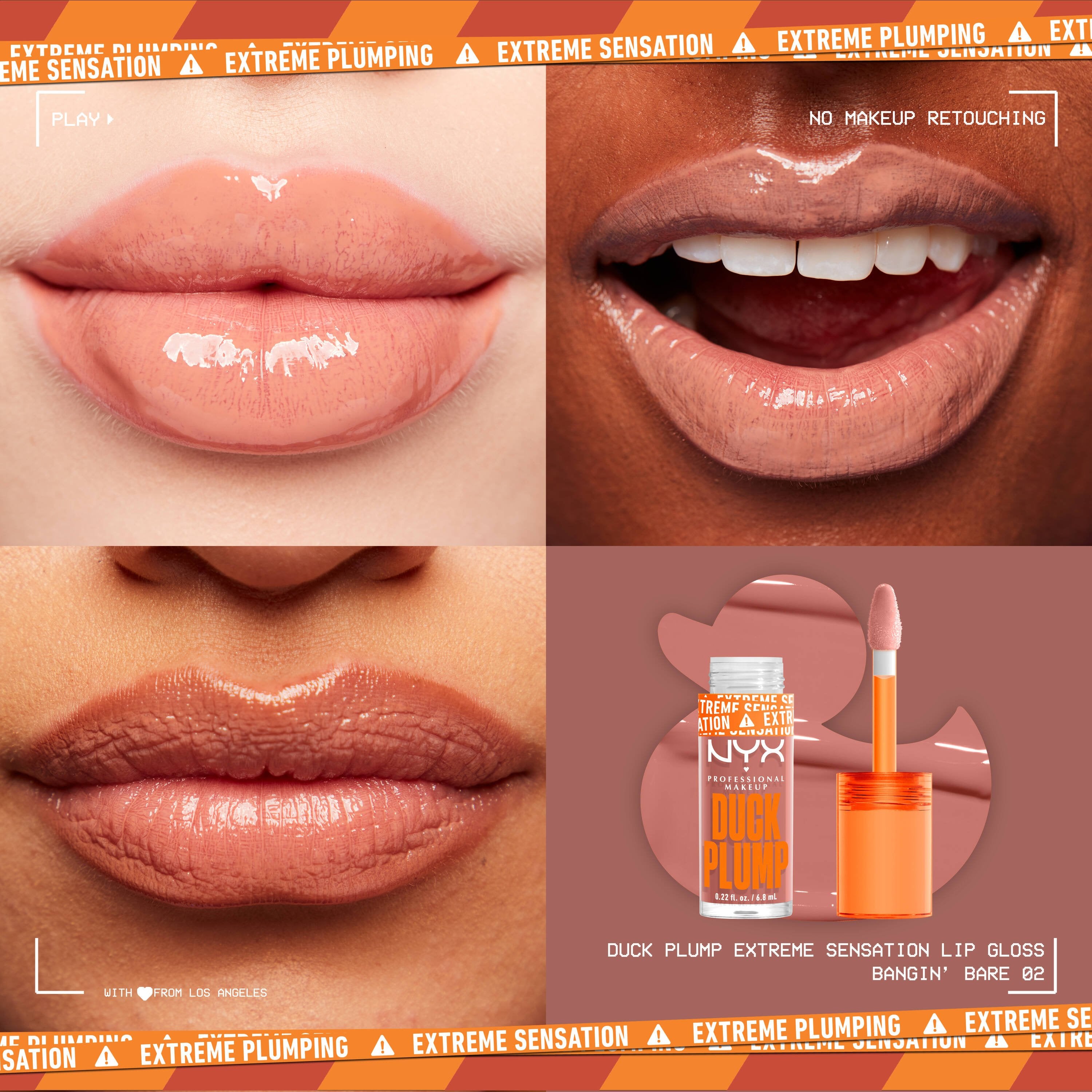 Duck Plump Lip Clear Plumping Gloss