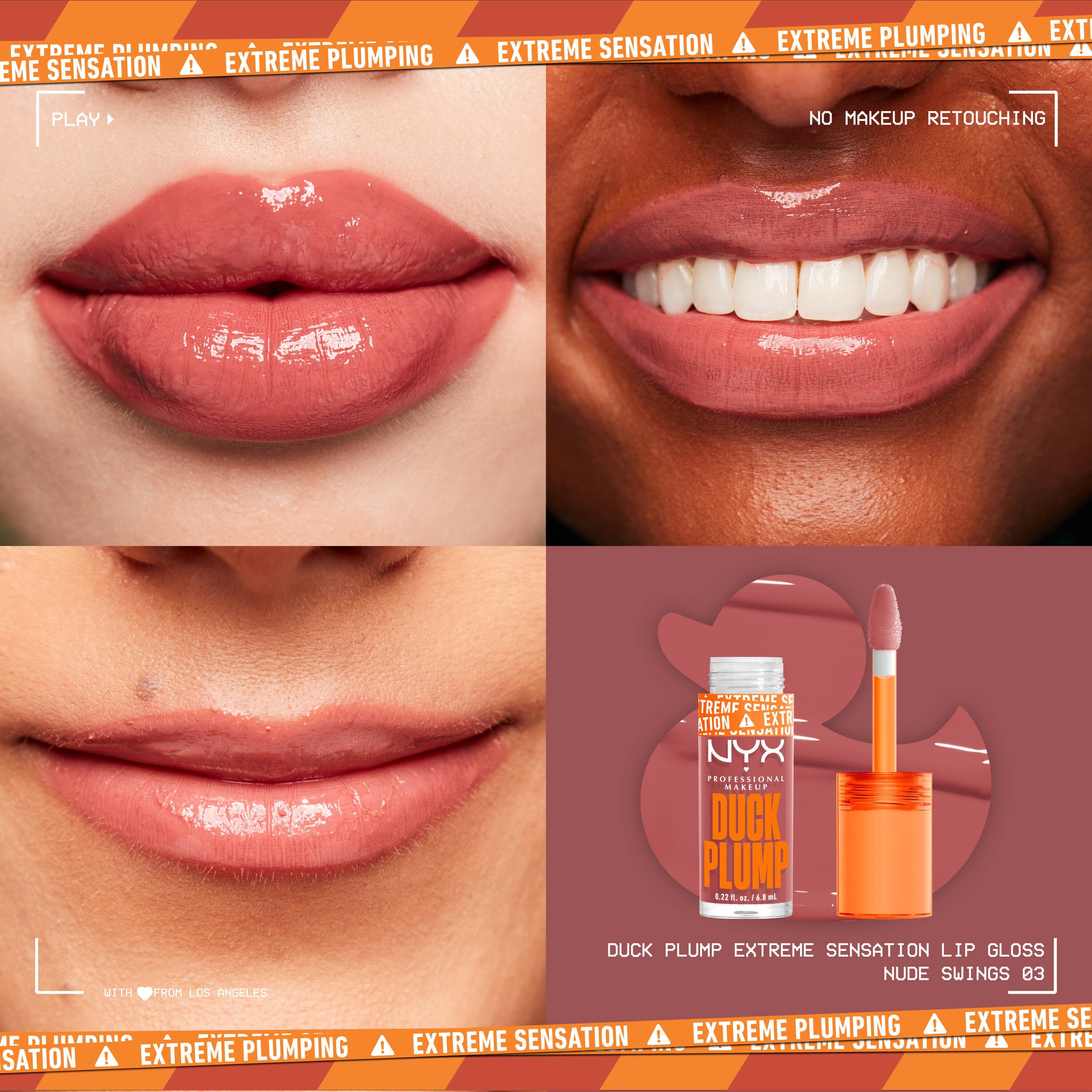 Duck Plump Lip Clear Plumping Gloss