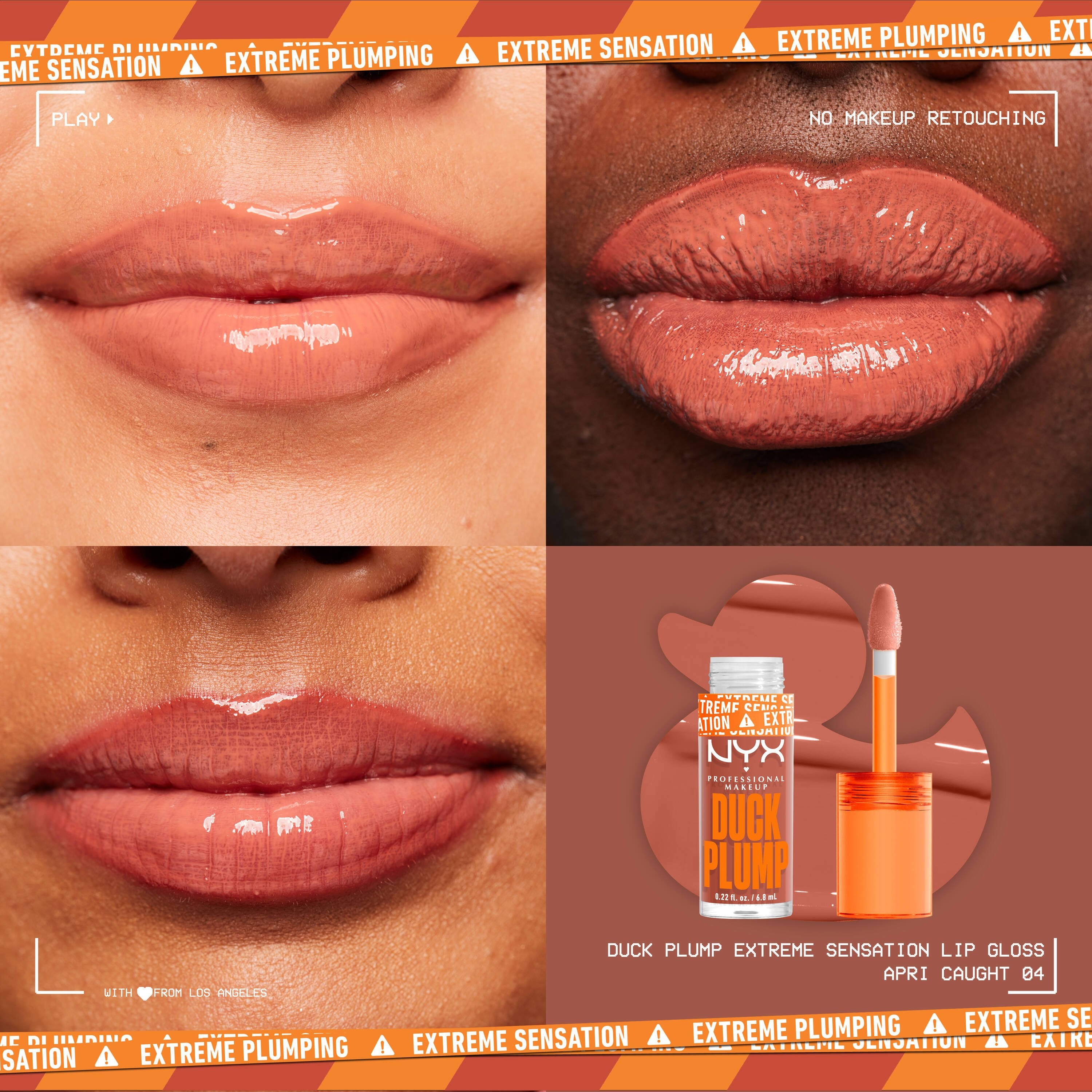 Duck Plump Lip Clear Plumping Gloss