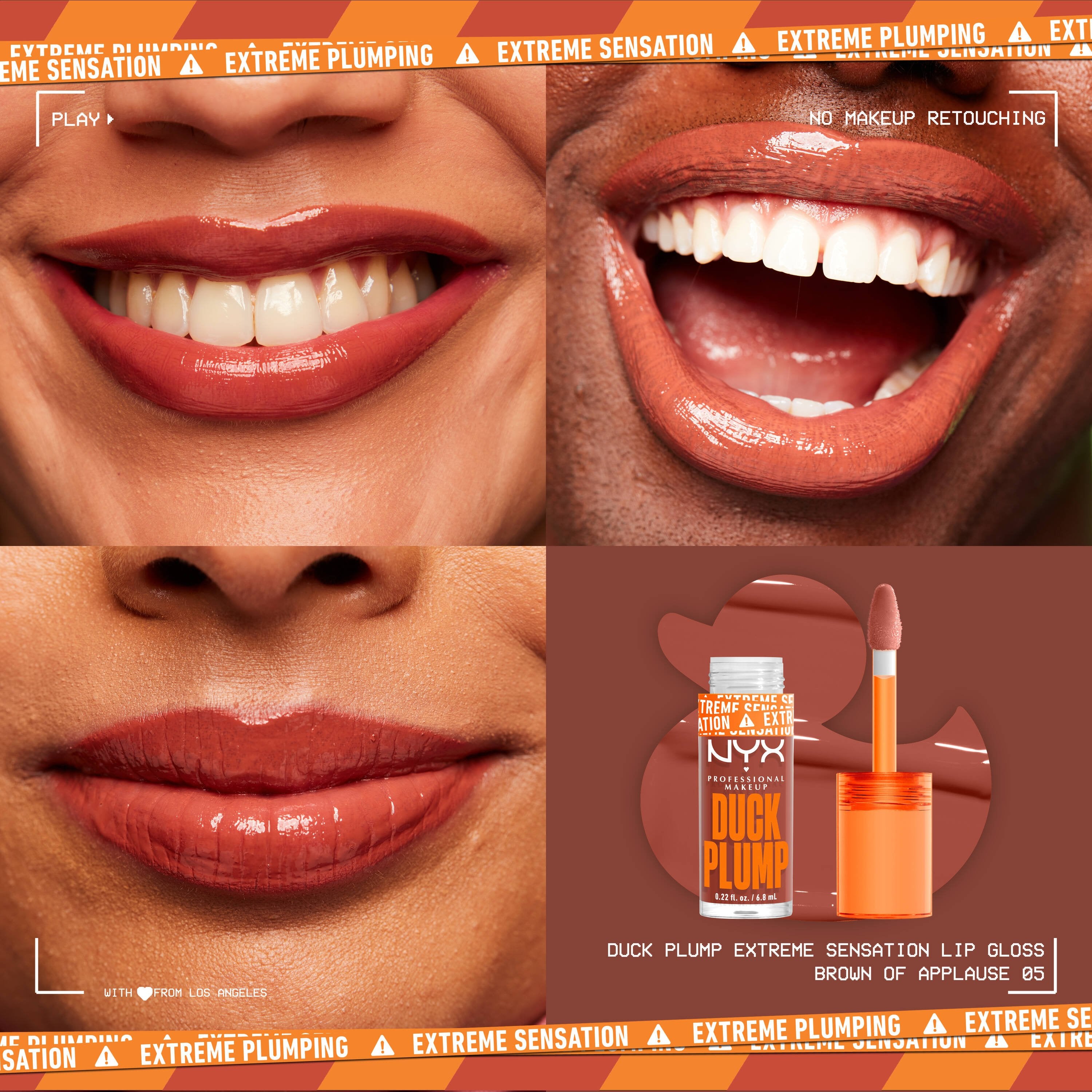 Duck Plump Lip Clear Plumping Gloss