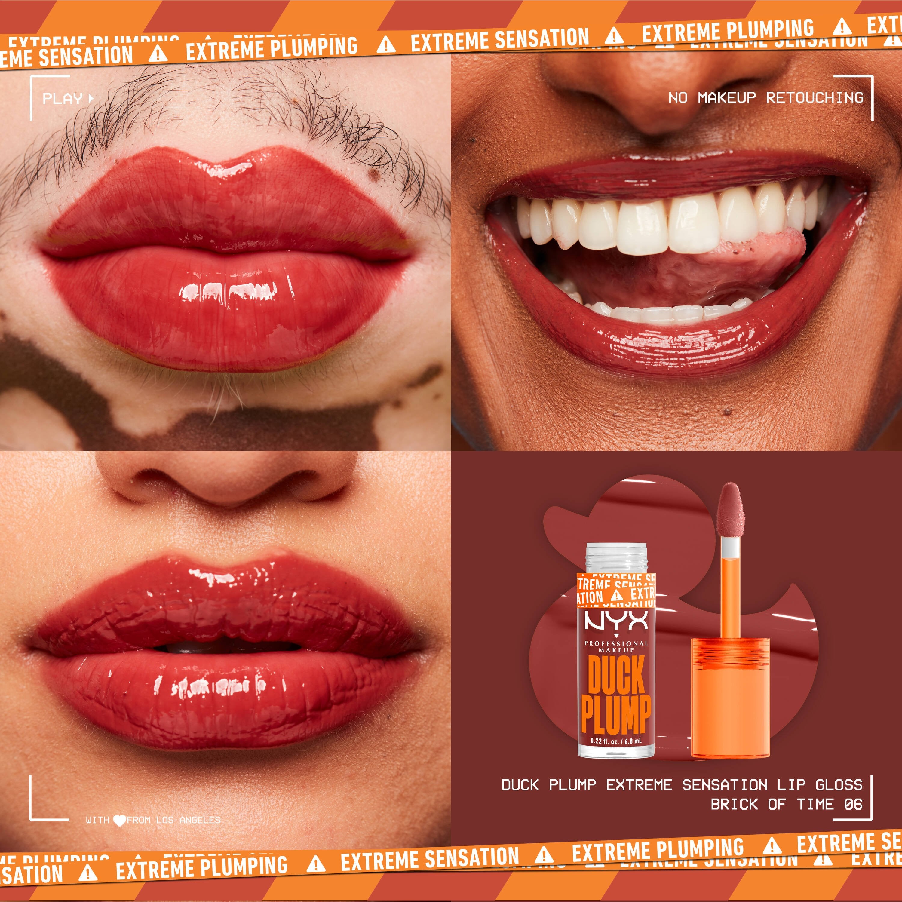 Duck Plump Lip Clear Plumping Gloss