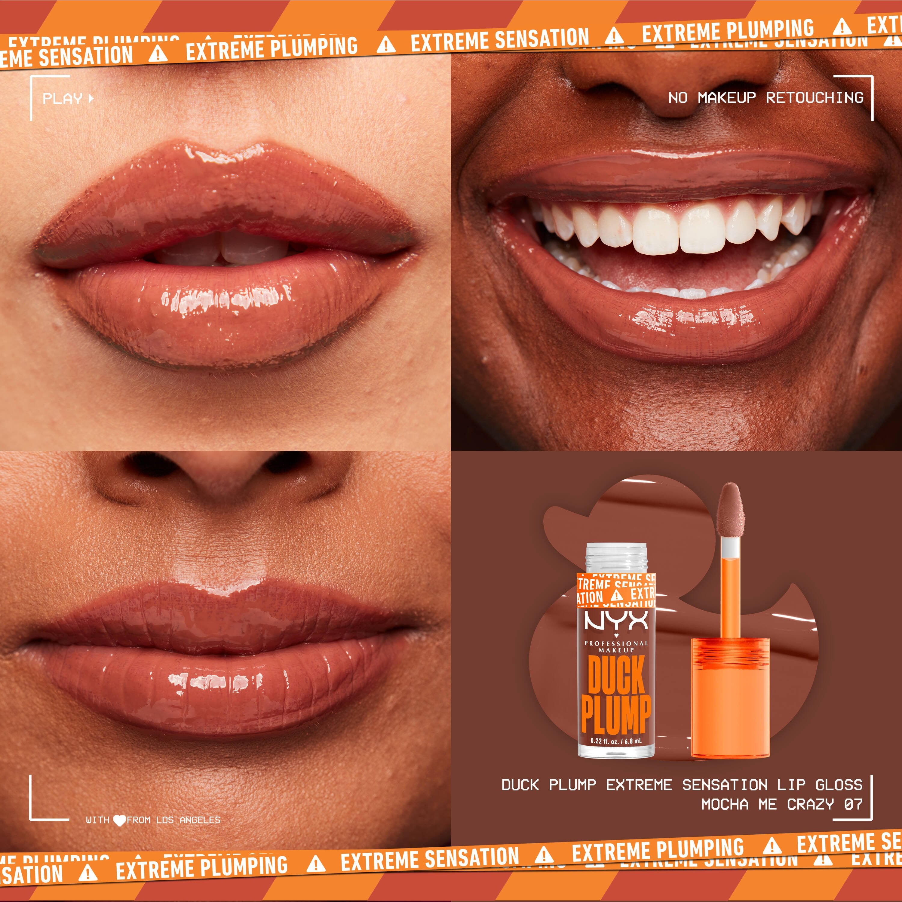 Duck Plump Lip Clear Plumping Gloss