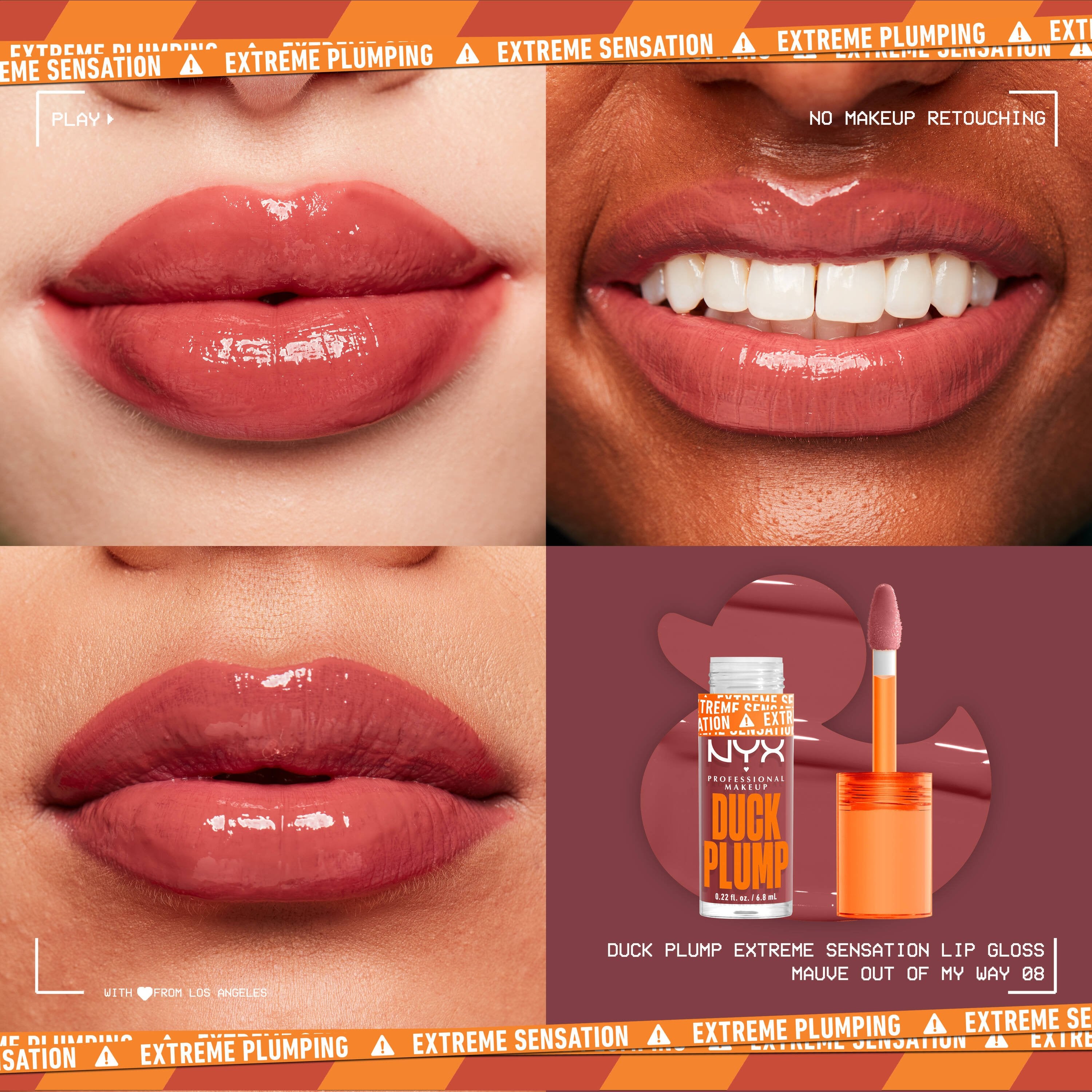 Duck Plump Lip Clear Plumping Gloss