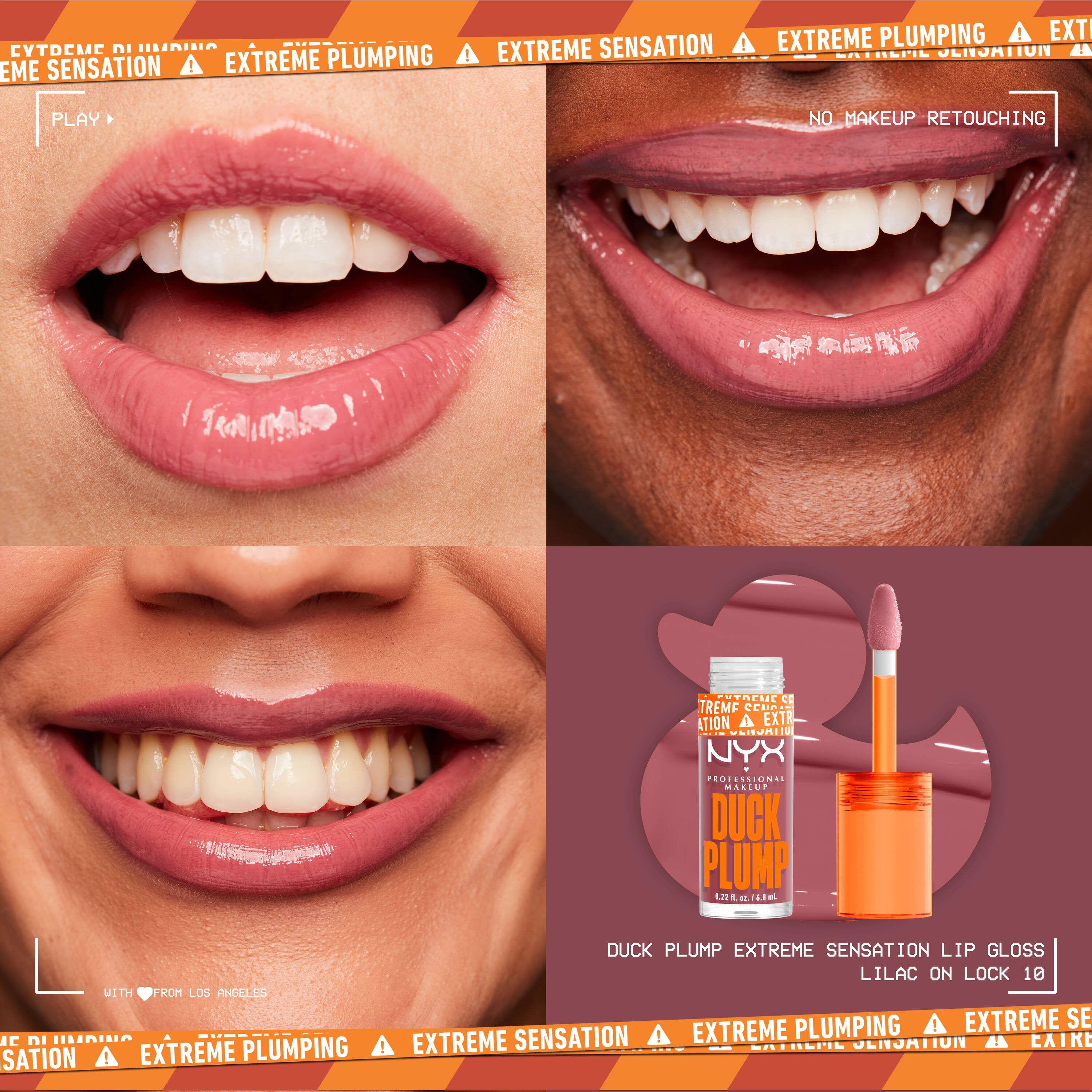 Duck Plump Lip Clear Plumping Gloss