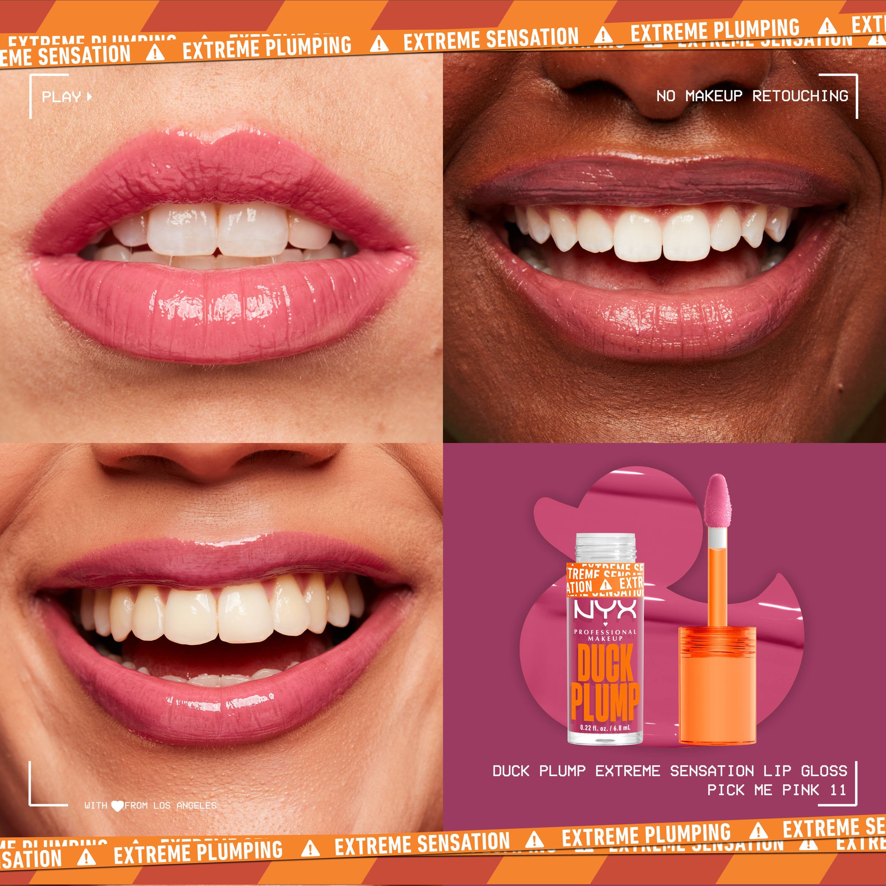 Duck Plump Lip Clear Plumping Gloss