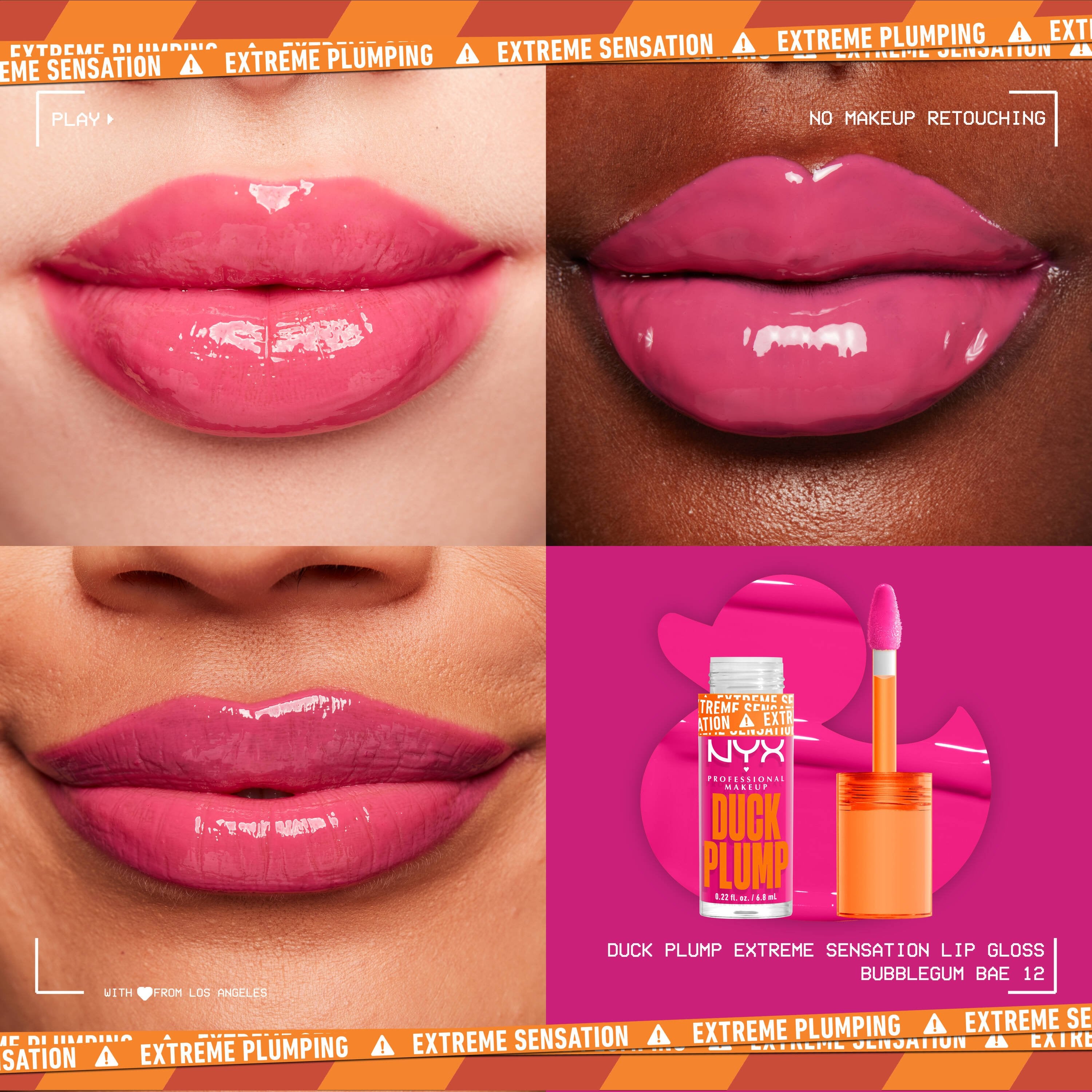 Duck Plump Lip Clear Plumping Gloss