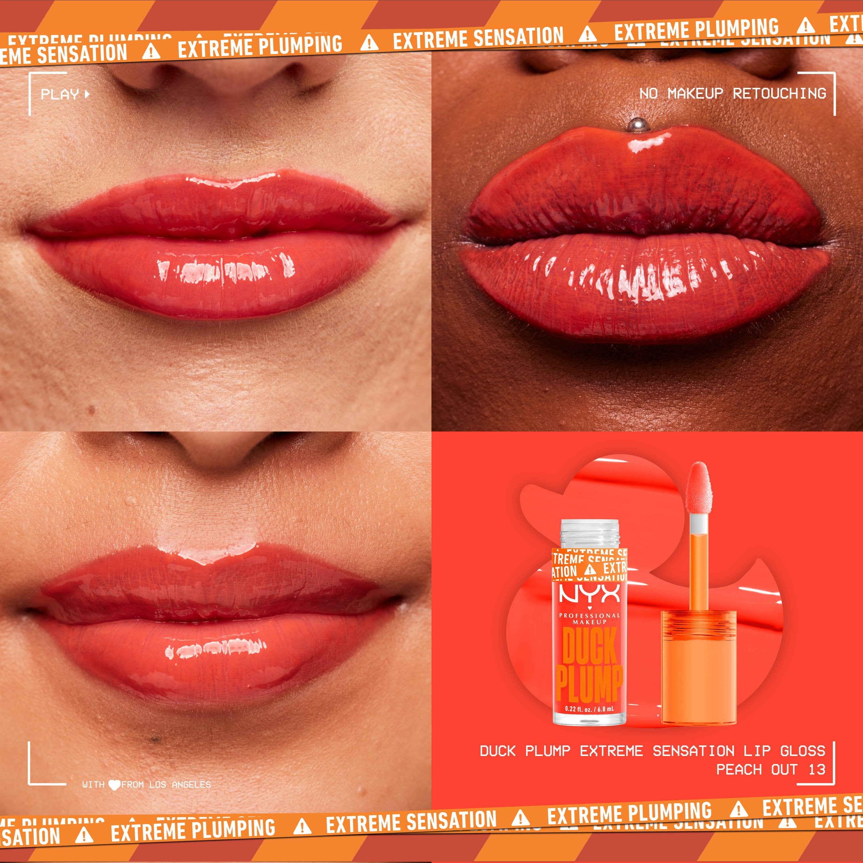 Duck Plump Lip Clear Plumping Gloss