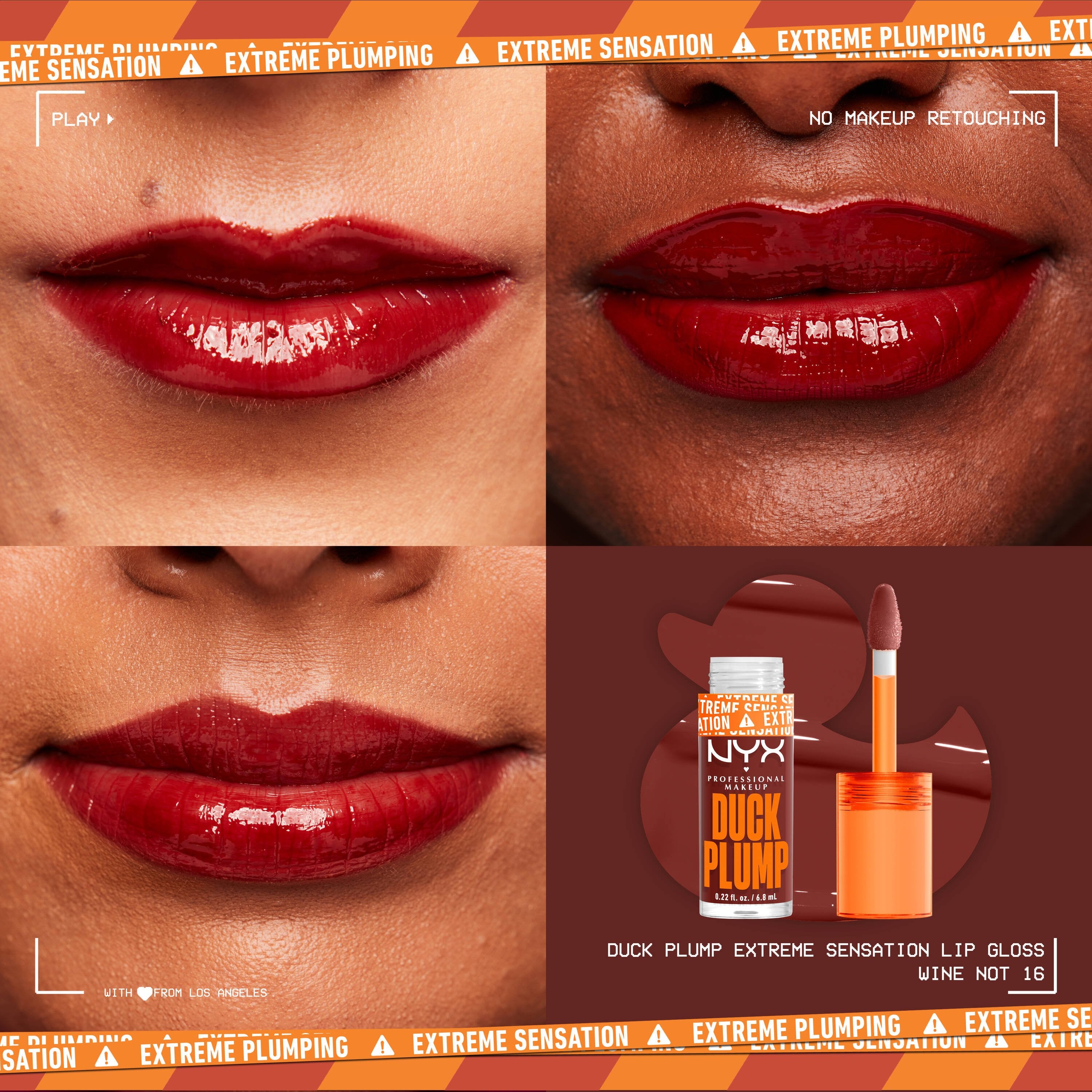 Duck Plump Lip Clear Plumping Gloss