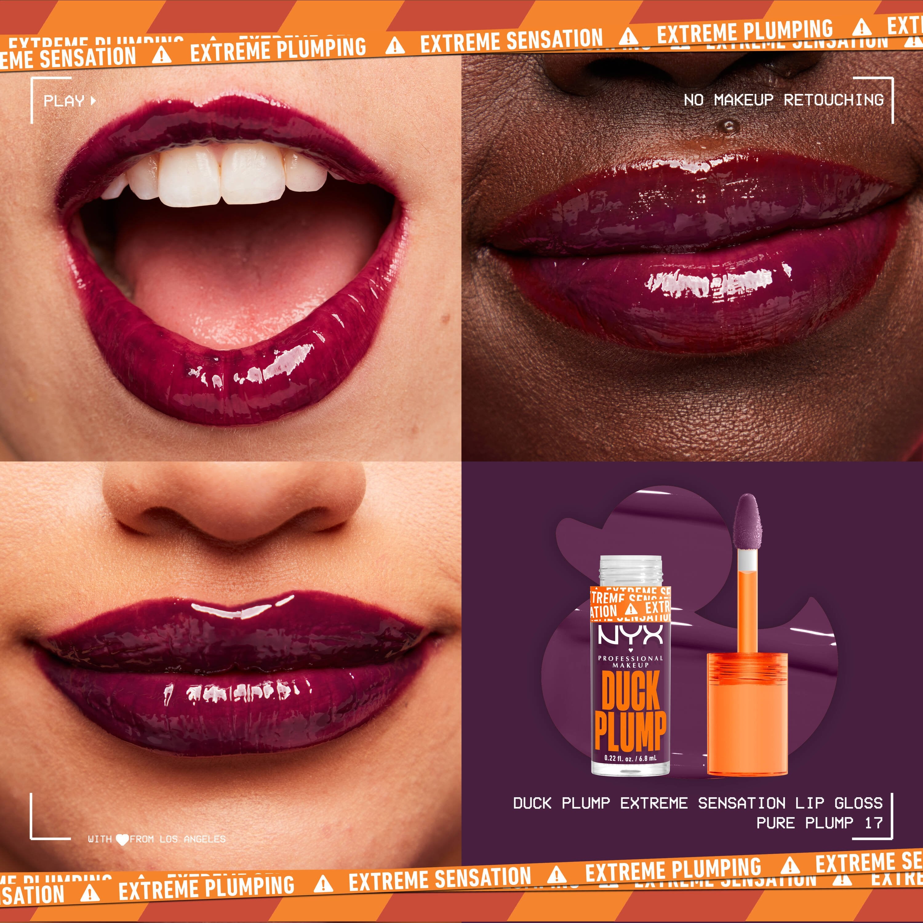 Duck Plump Lip Clear Plumping Gloss
