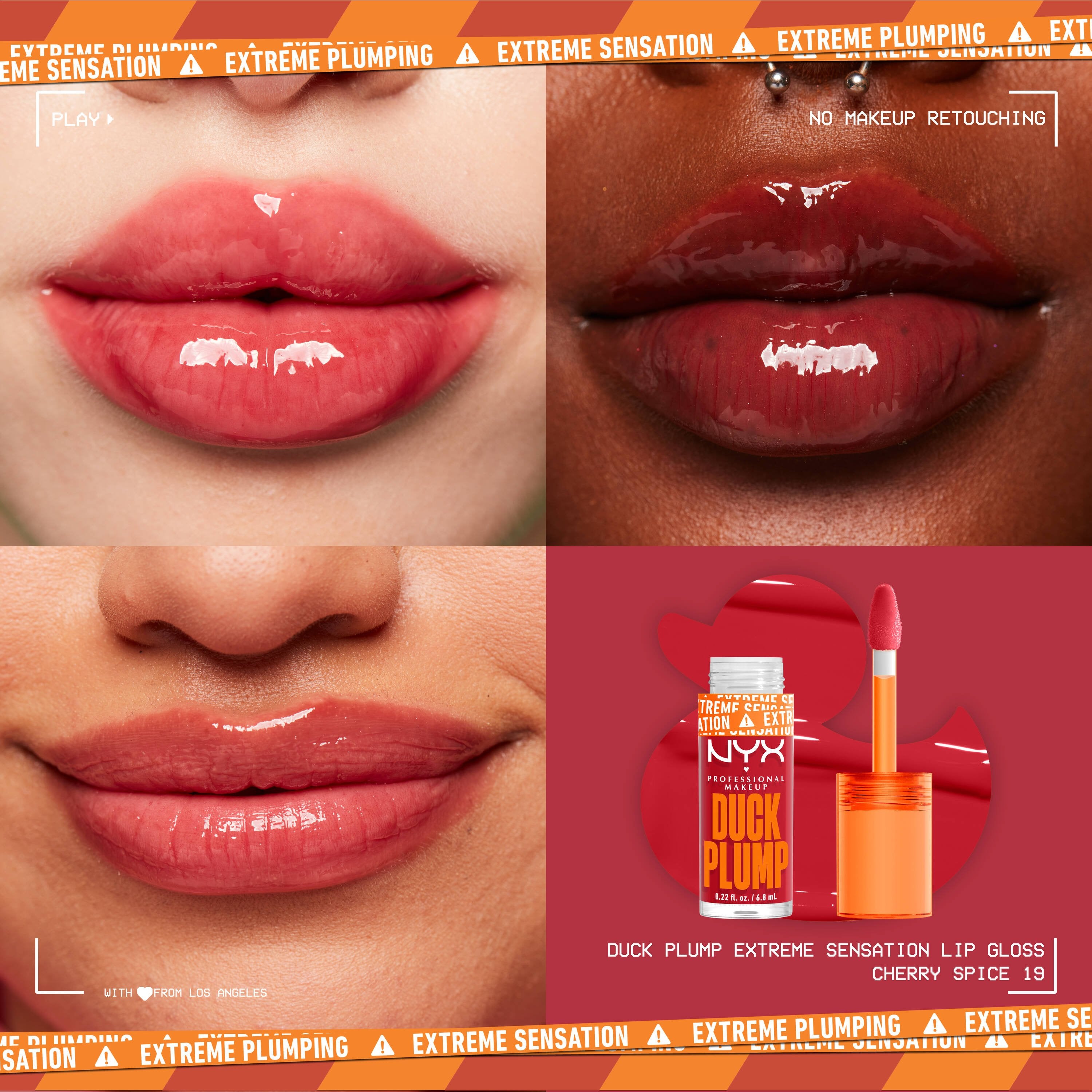 Duck Plump Lip Clear Plumping Gloss