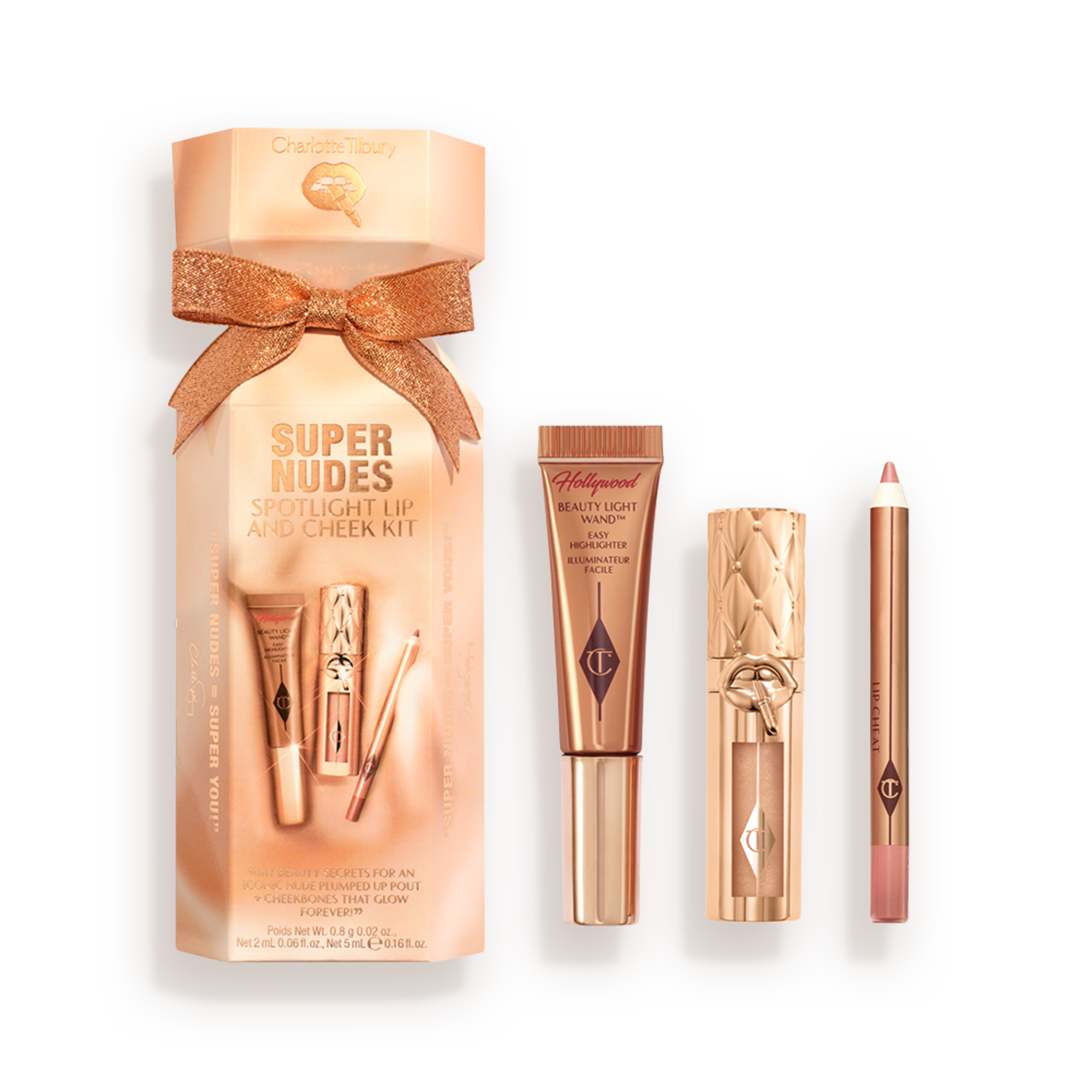 SUPER NUDES SPOTLIGHT LIP AND CHEEK (KIT LIP & CHEEK KIT)