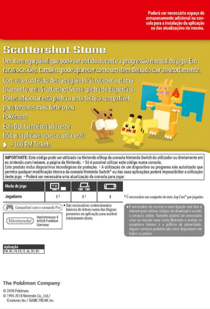 Pokémon Quest Scattershot Stone Digital Download