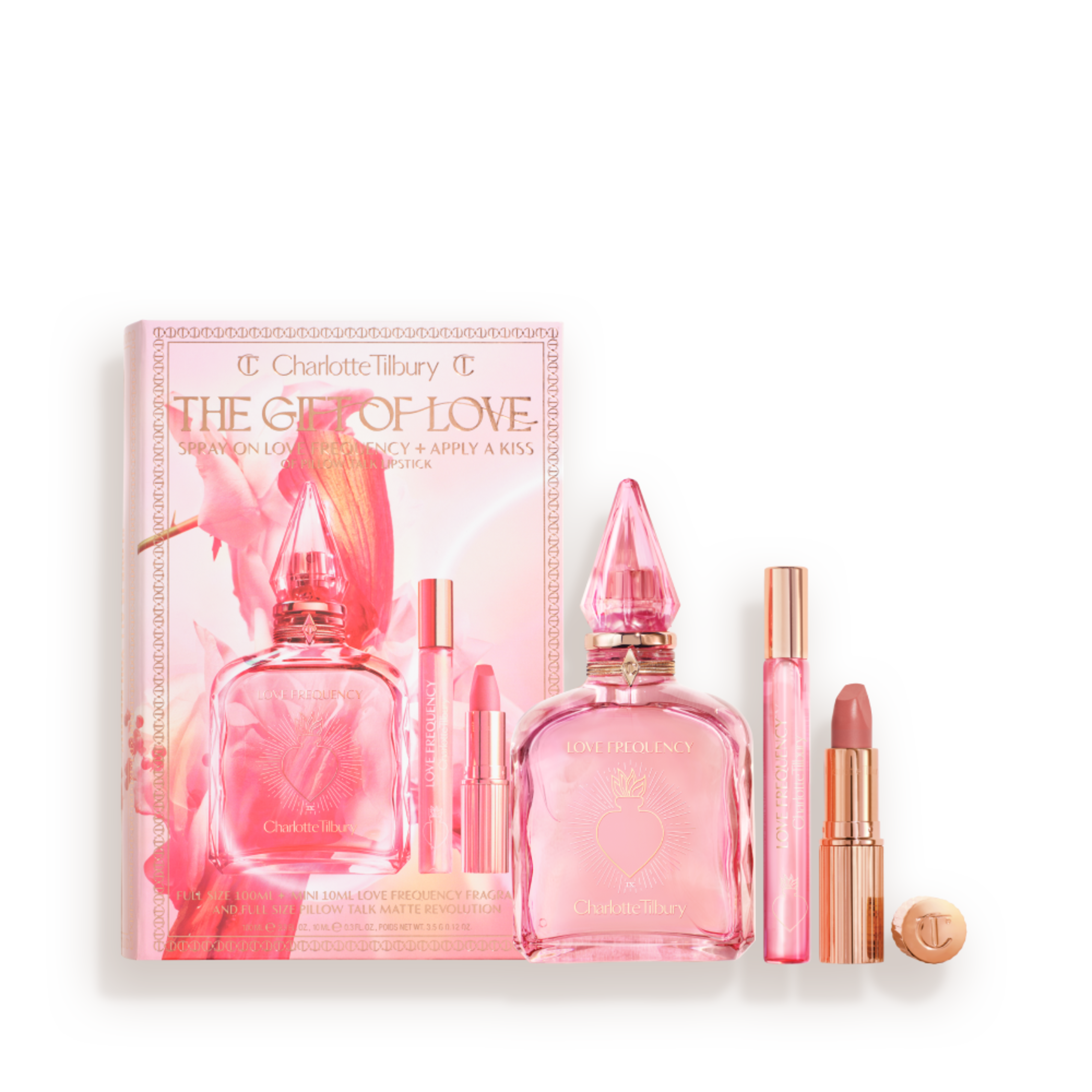 THE GIFT OF LOVE MAKEUP & FRAGRANCE KIT