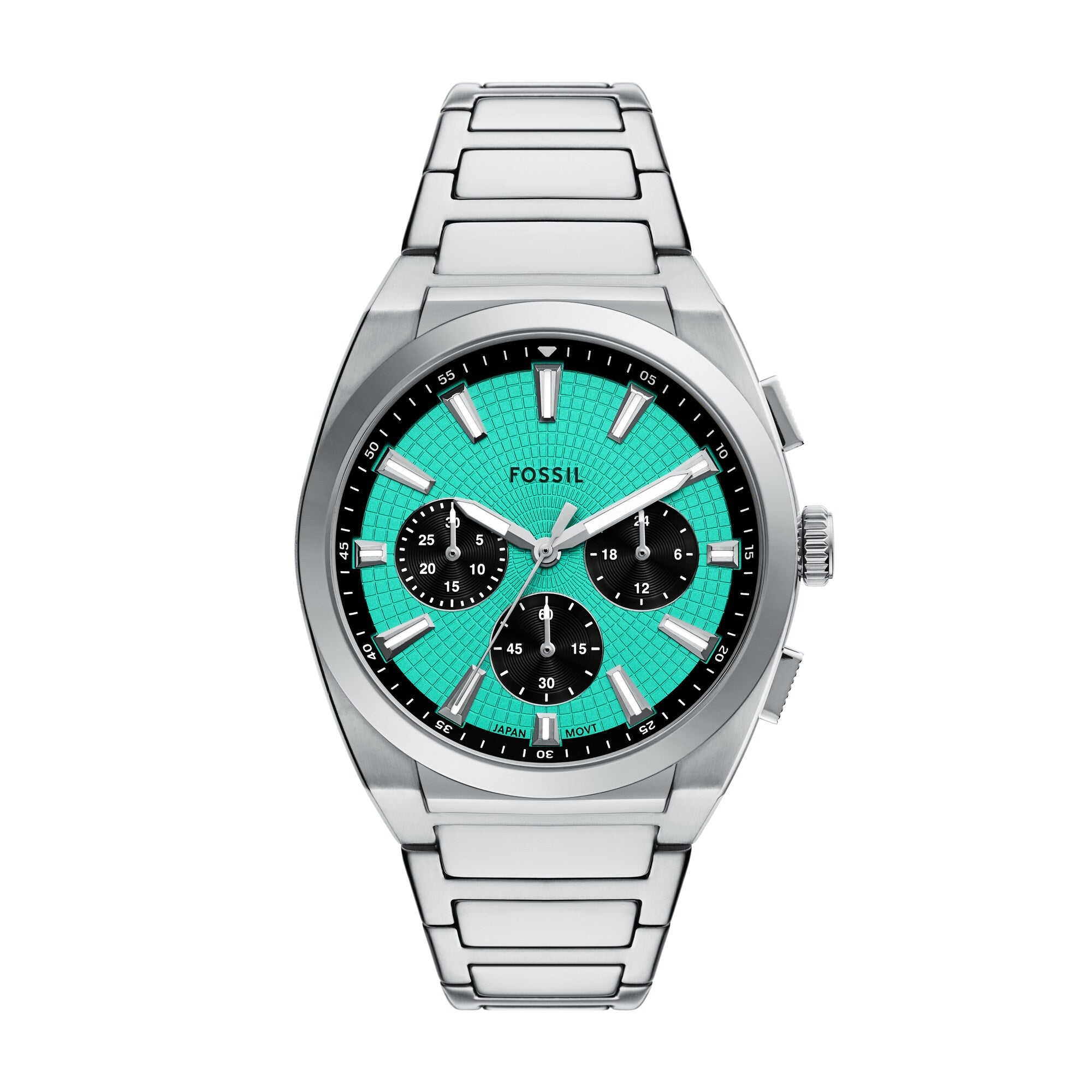 Everett Men's Chronograph Stainless Steel Bracelet Watch