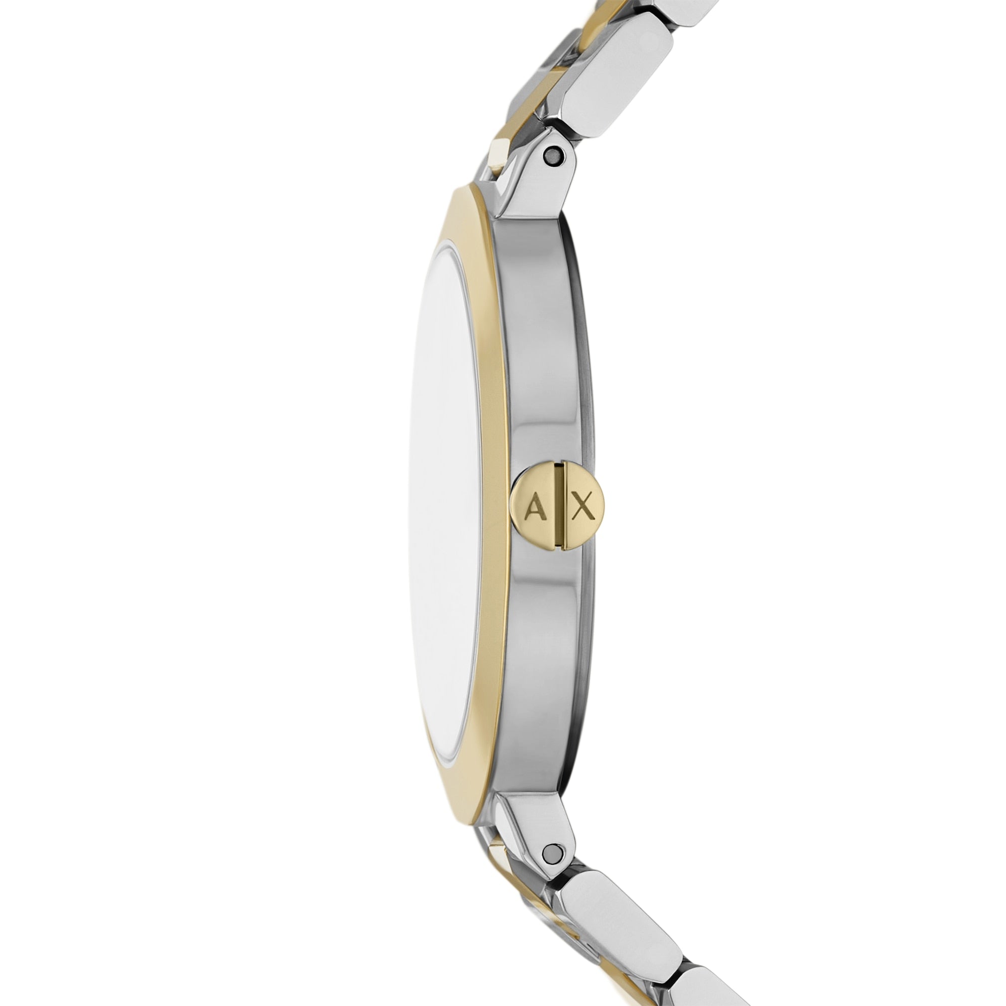 Women's Green Dial Two Tone Stainless Steel Bracelet Watch