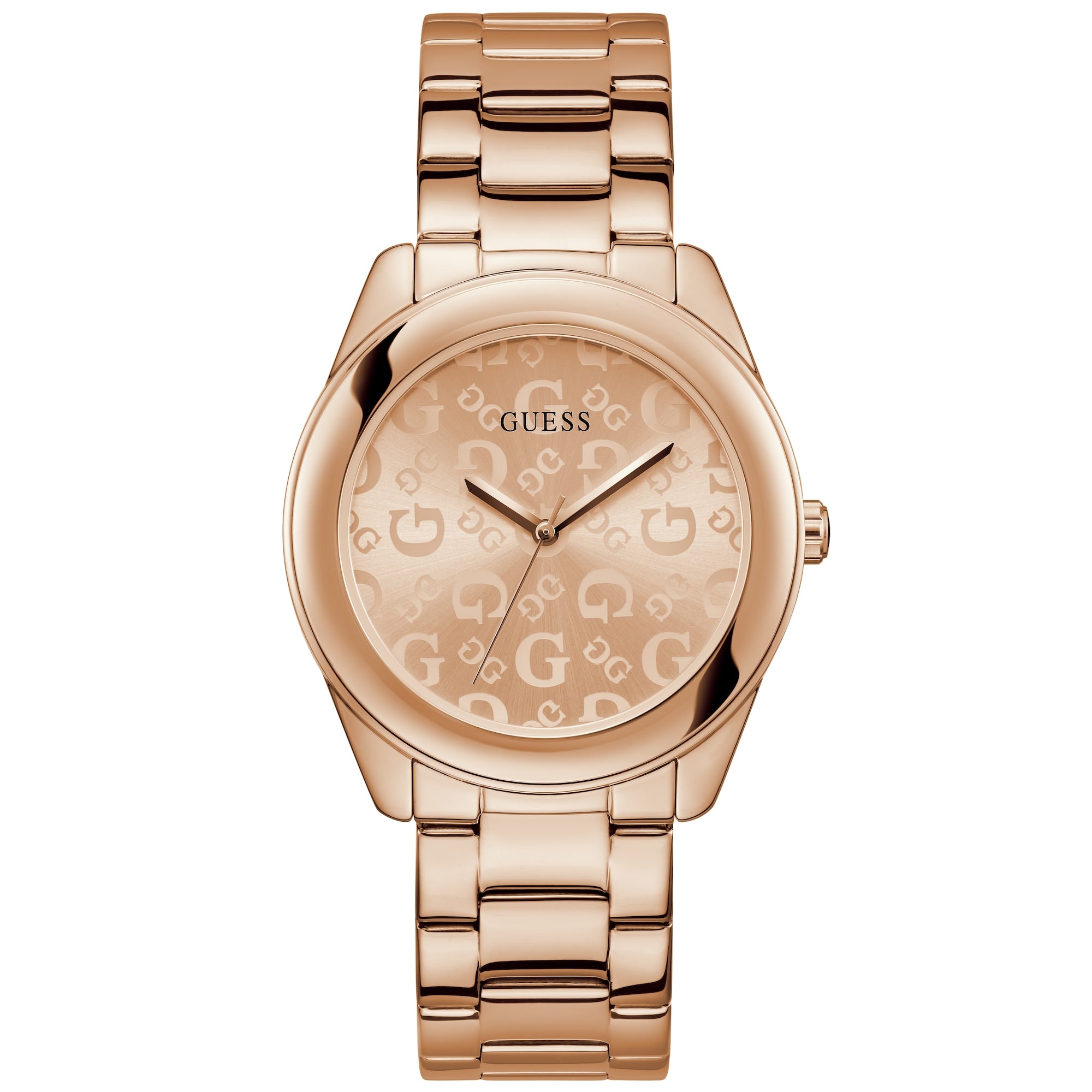Women's G Logo Dial Rose Gold Tone Bracelet Watch