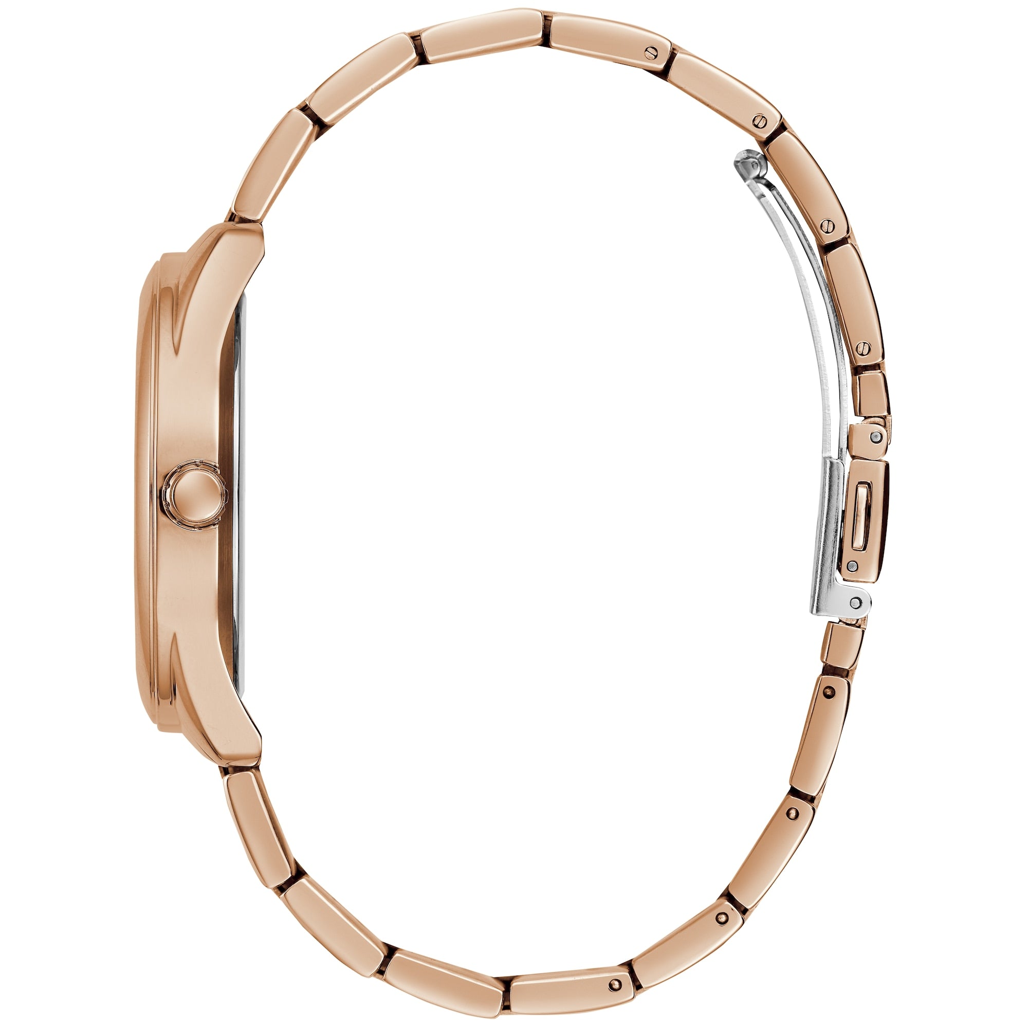 Women's G Logo Dial Rose Gold Tone Bracelet Watch
