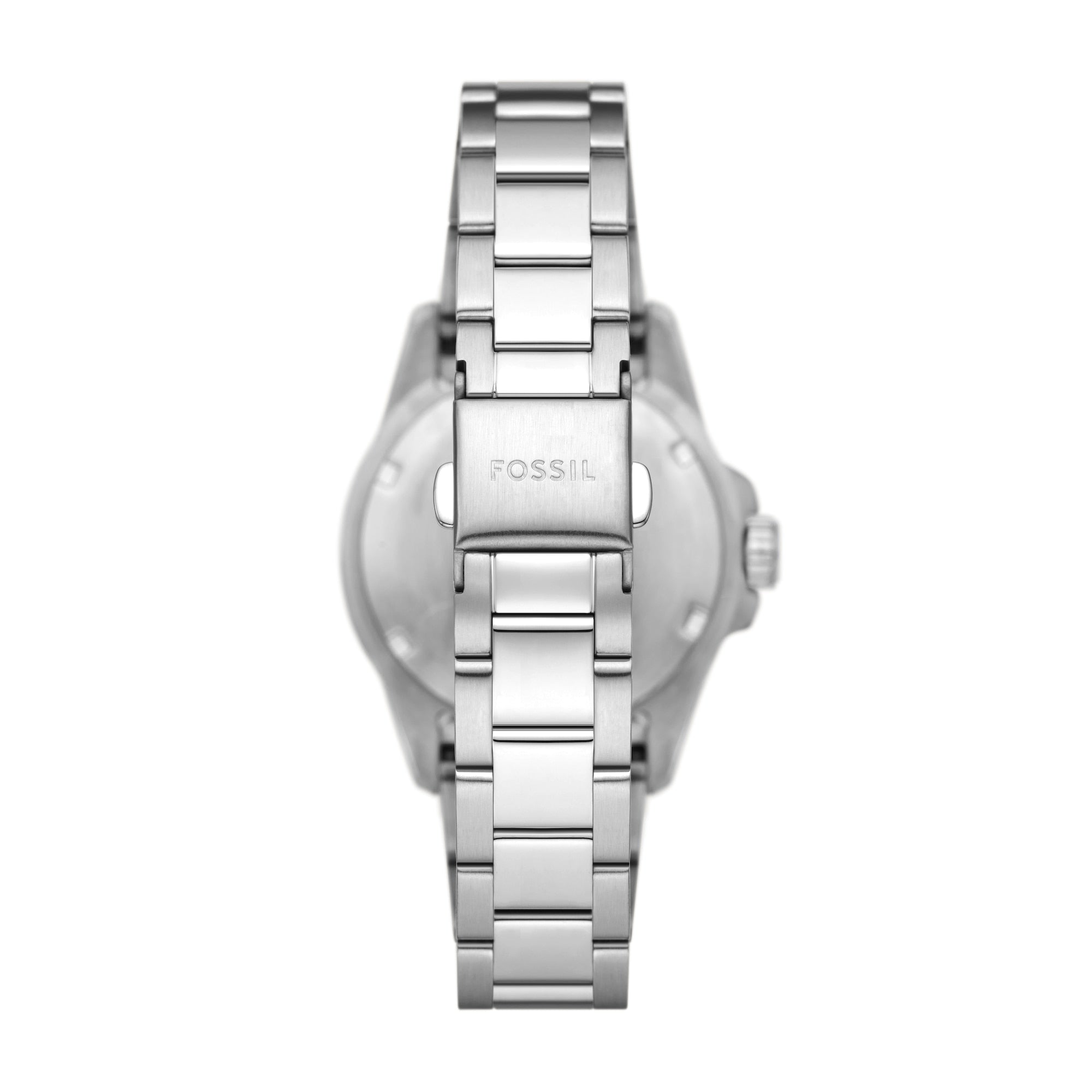Blue Dive Women's Pink Dial Two Tone Bezel Stainless Steel Watch