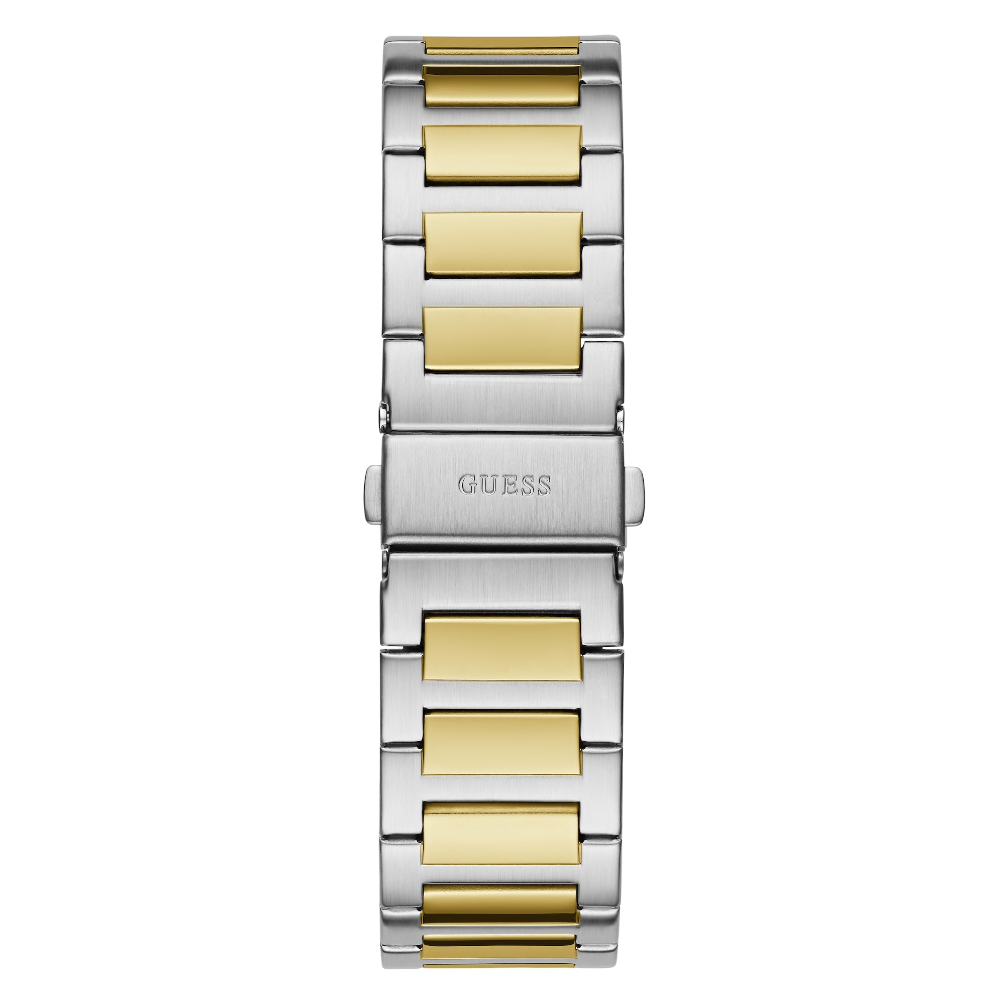 Ladies' Two Tone Black Stone Dial Bracelet Watch