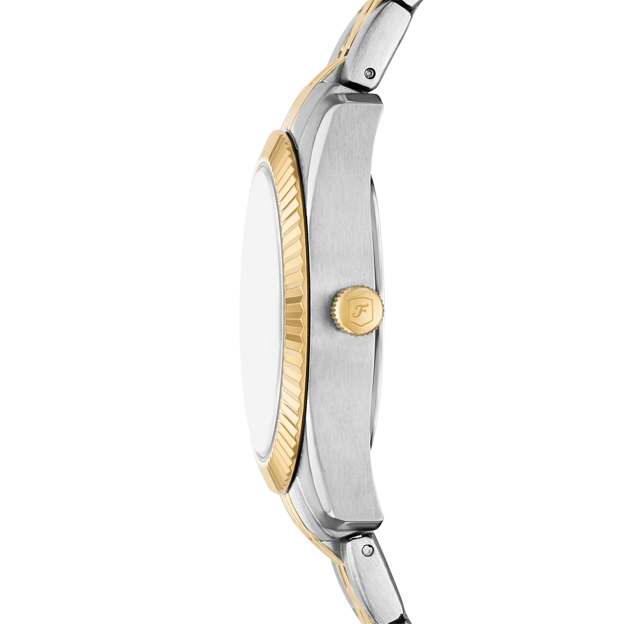Women's Green Dial Two Tone Stainless Steel Bracelet Watch