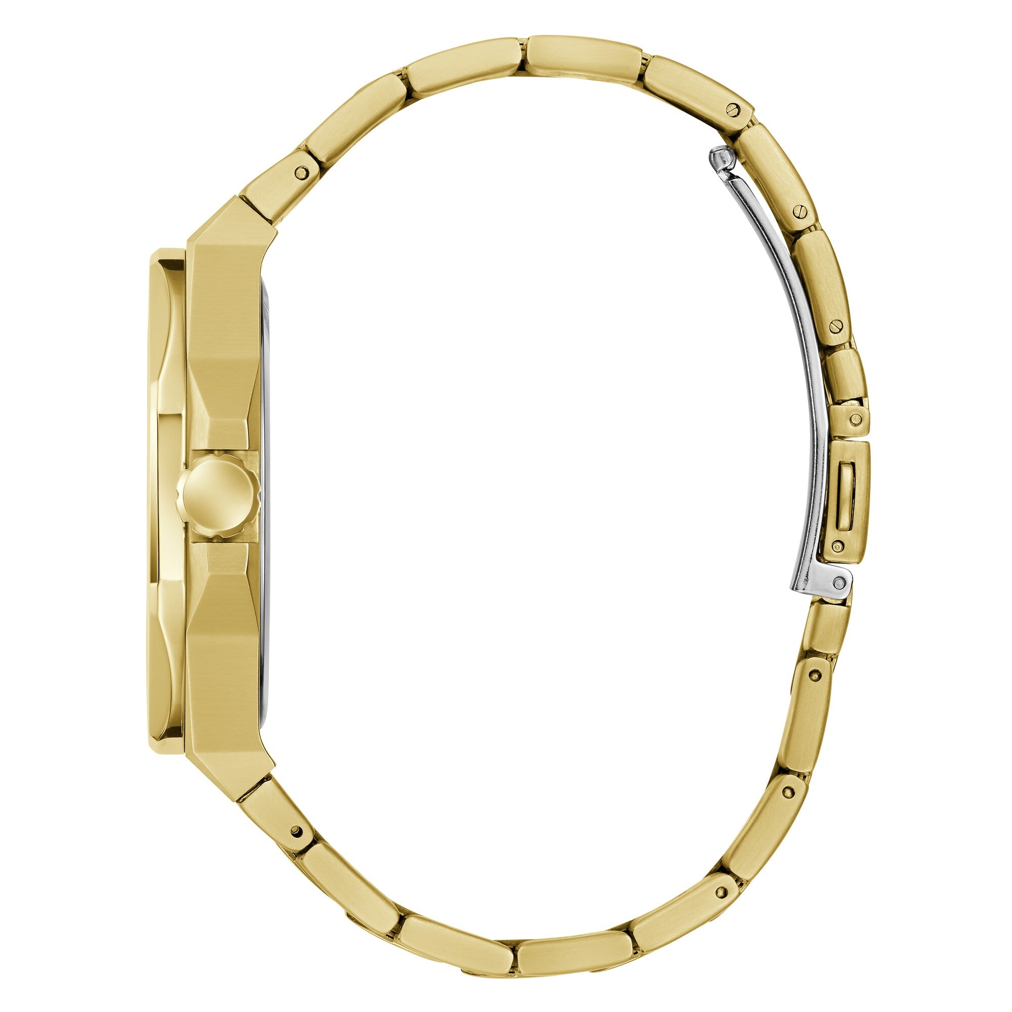 Men's Green Dial Gold Tone Bracelet Watch