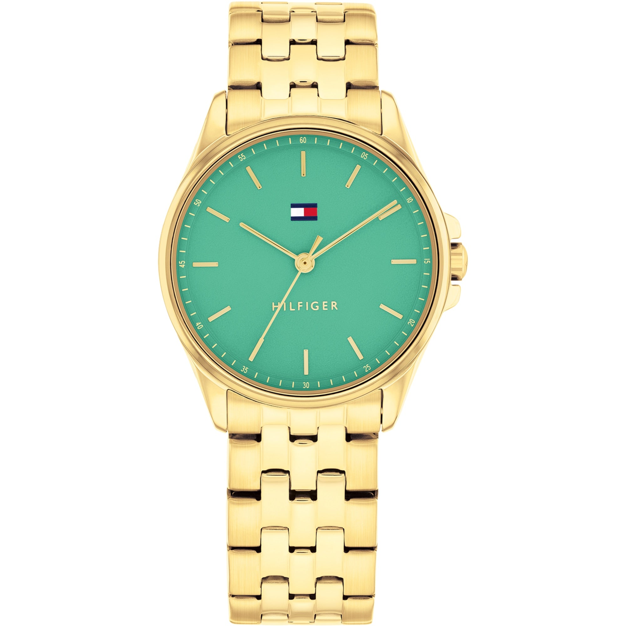 Women's Gold Plated Bracelet Watch