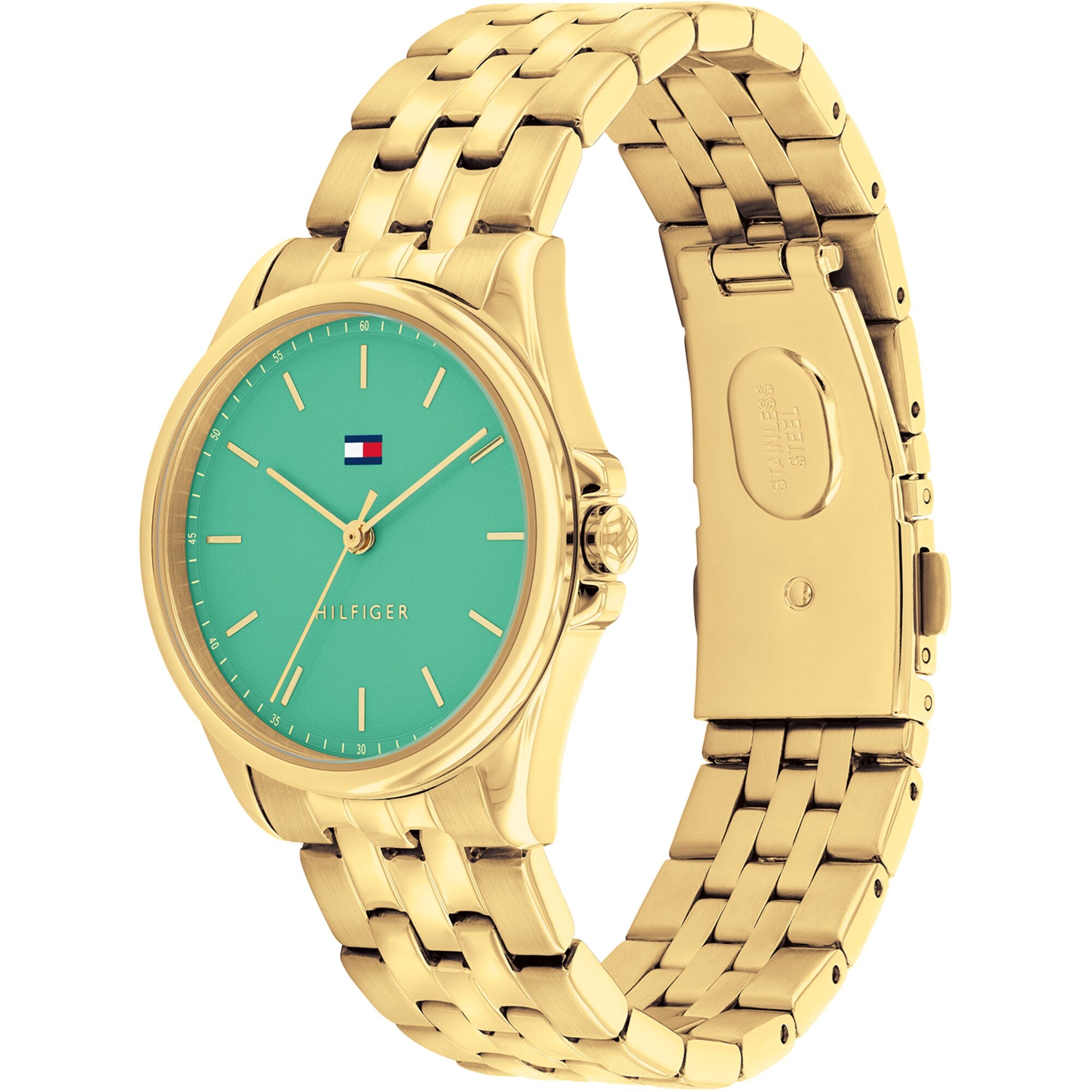 Women's Gold Plated Bracelet Watch