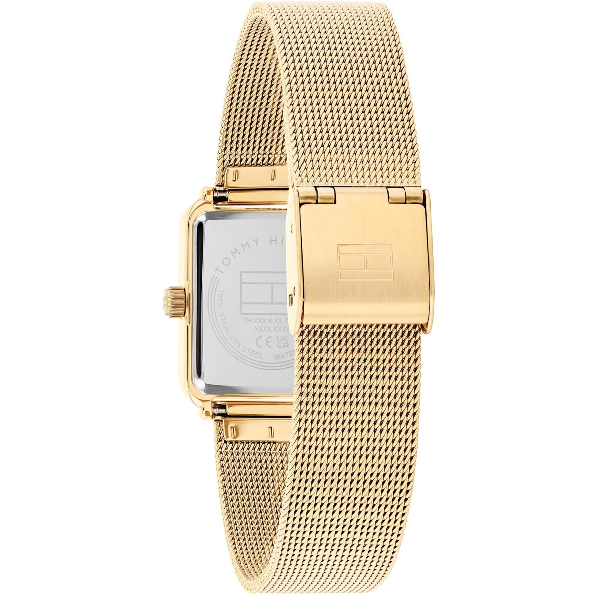 Women's Gold Plated Mesh Watch