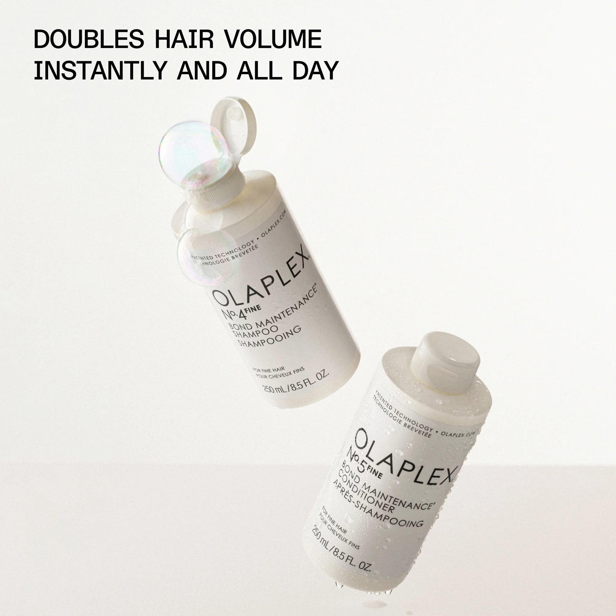 Olaplex No.4 and No.5 Fine Shampoo and Conditioner Duo