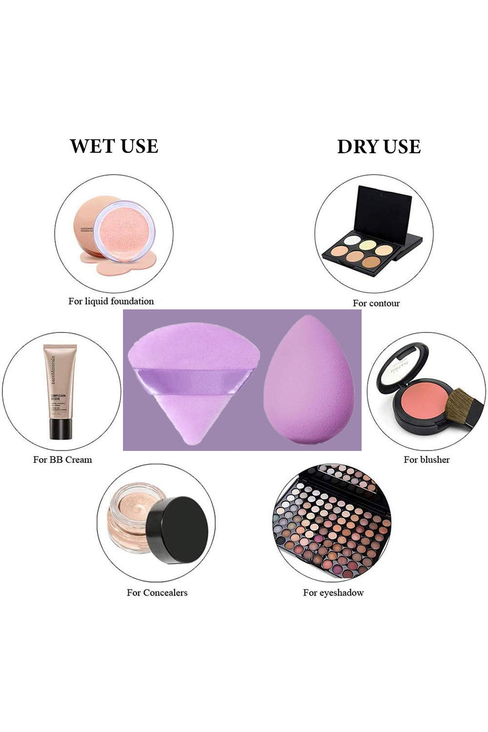 18 Pcs Professional Makeup Brush Set with Makeup Tool for Gift