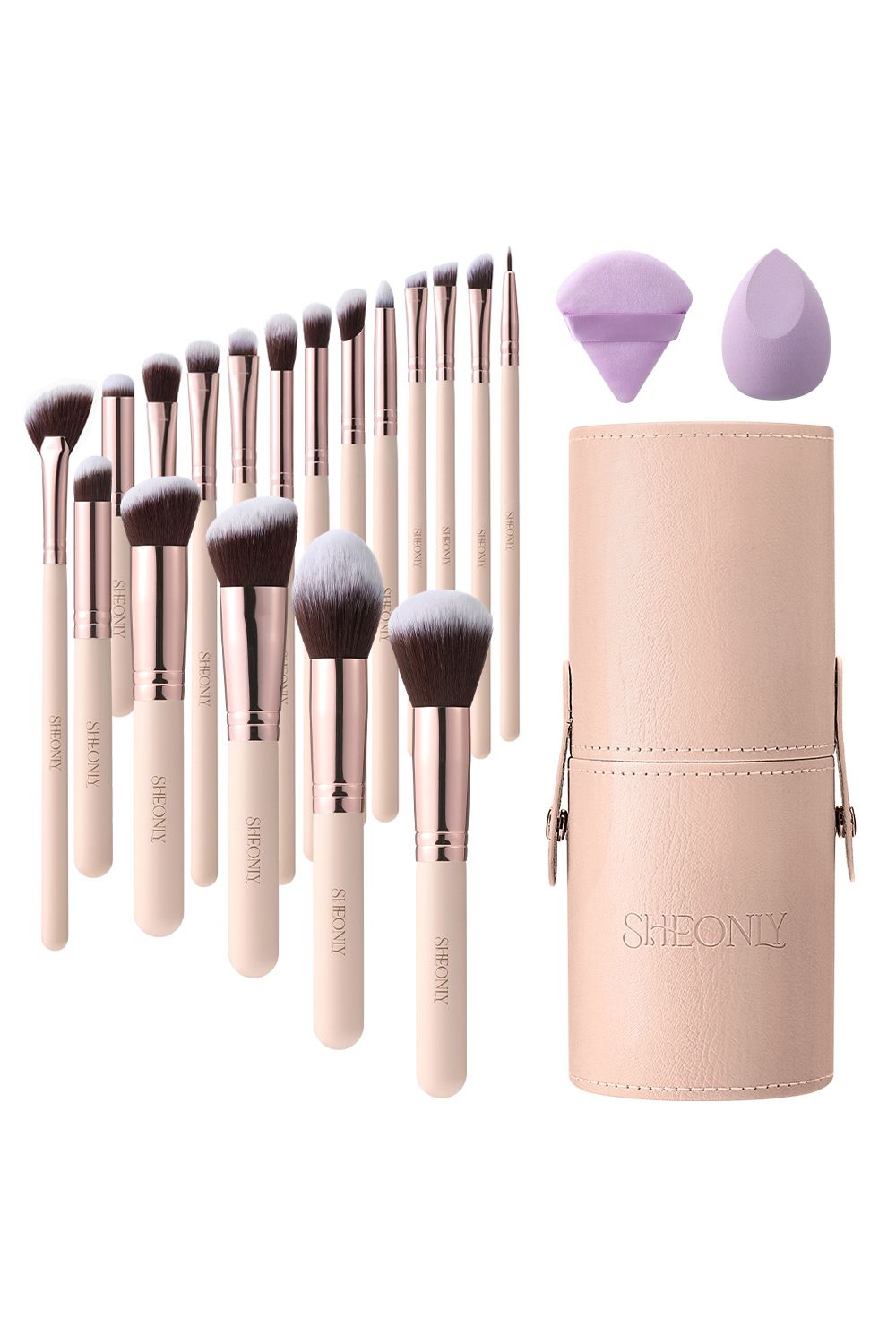 18 Pcs Professional Makeup Brush Set with Makeup Tool for Gift