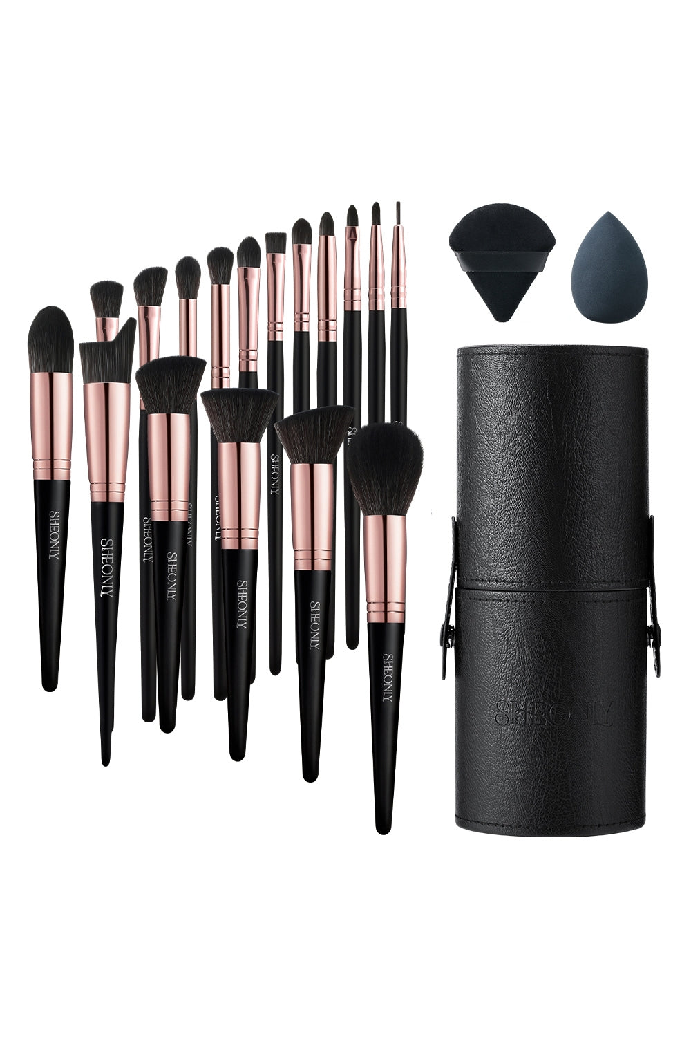 18 Pcs Professional Makeup Brush Set For Gift with Makeup Tool