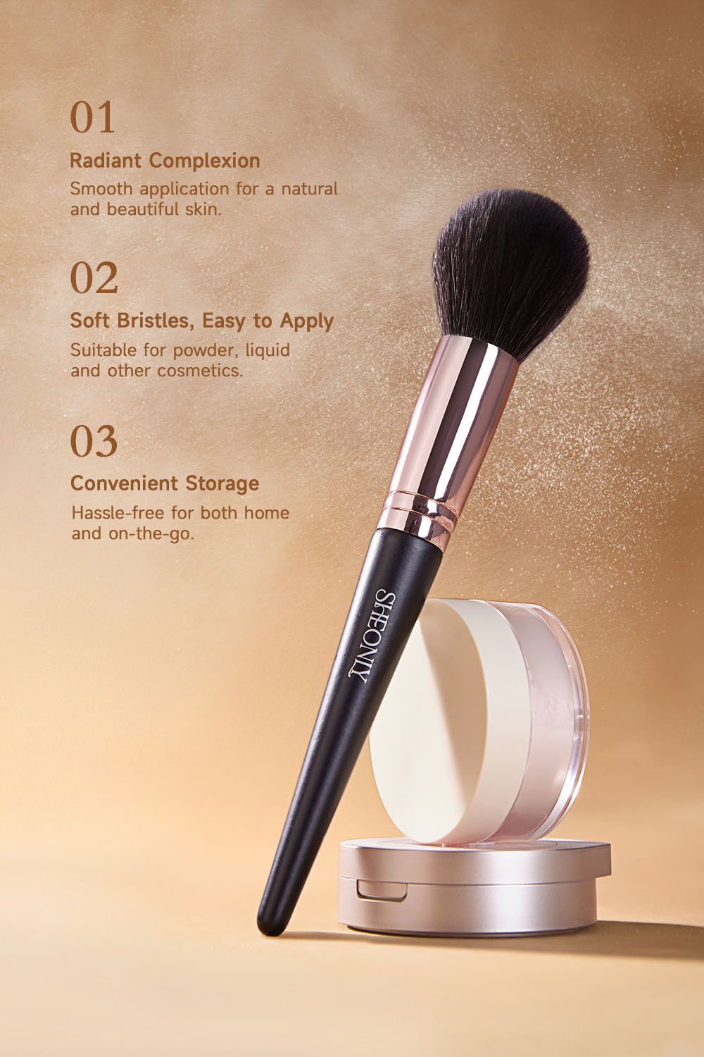 18 Pcs Professional Makeup Brush Set For Gift with Makeup Tool