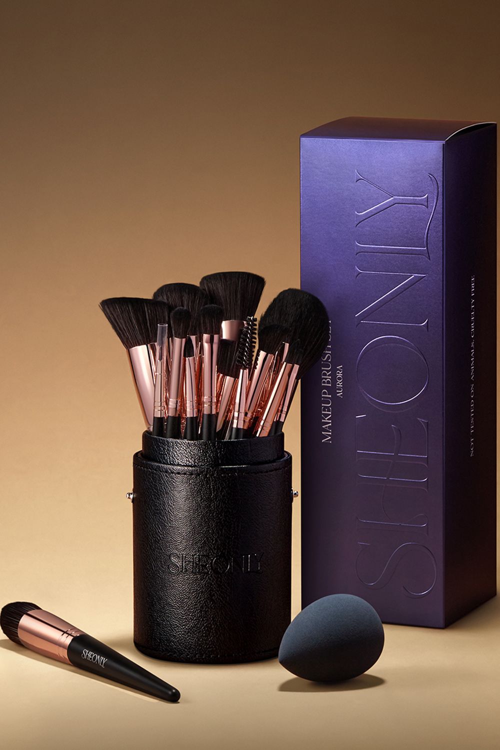18 Pcs Professional Makeup Brush Set For Gift with Makeup Tool