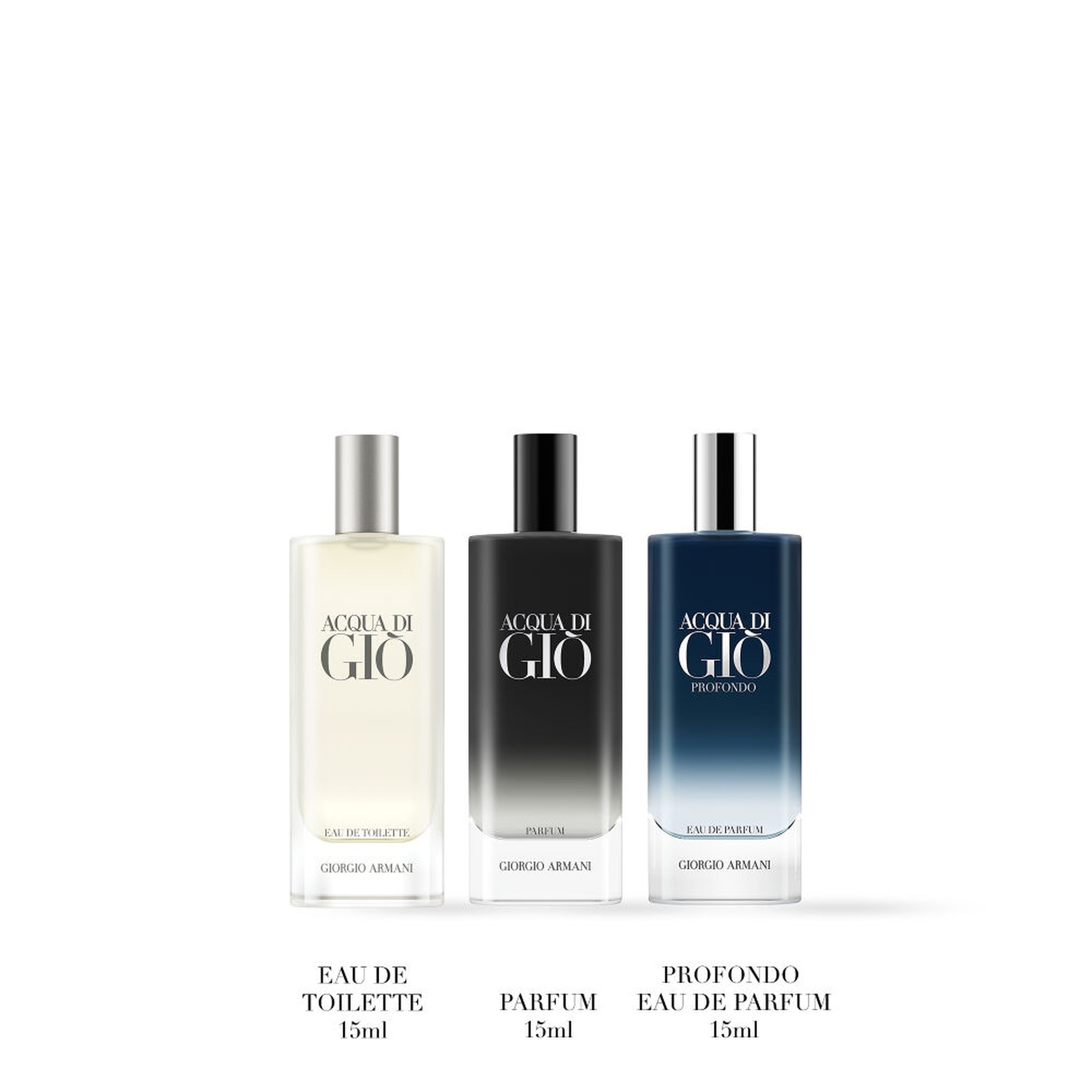 Acqua di Giò Fragrance Gift Set (3 x 15ml)