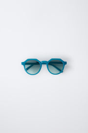 TRANSLUCENT FRAME SUNGLASSES