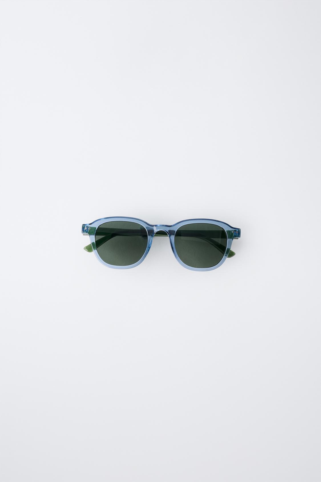 TRANSPARENT FRAME SUNGLASSES