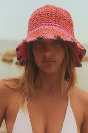 BRAIDED BUCKET HAT