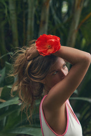 MAXI FLOWER SCRUNCHIE